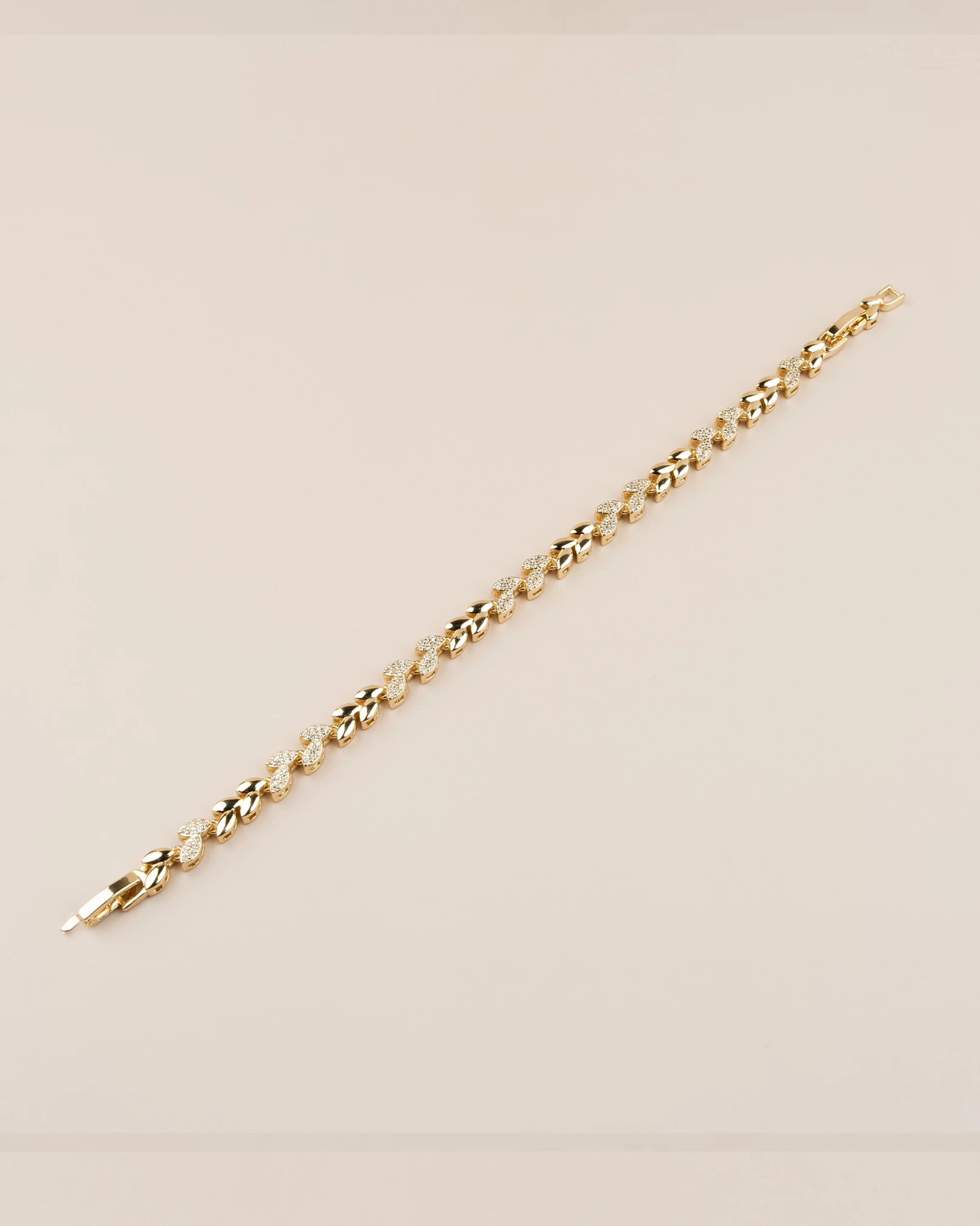 Arista Başak Model Altın Kaplama Bileklik