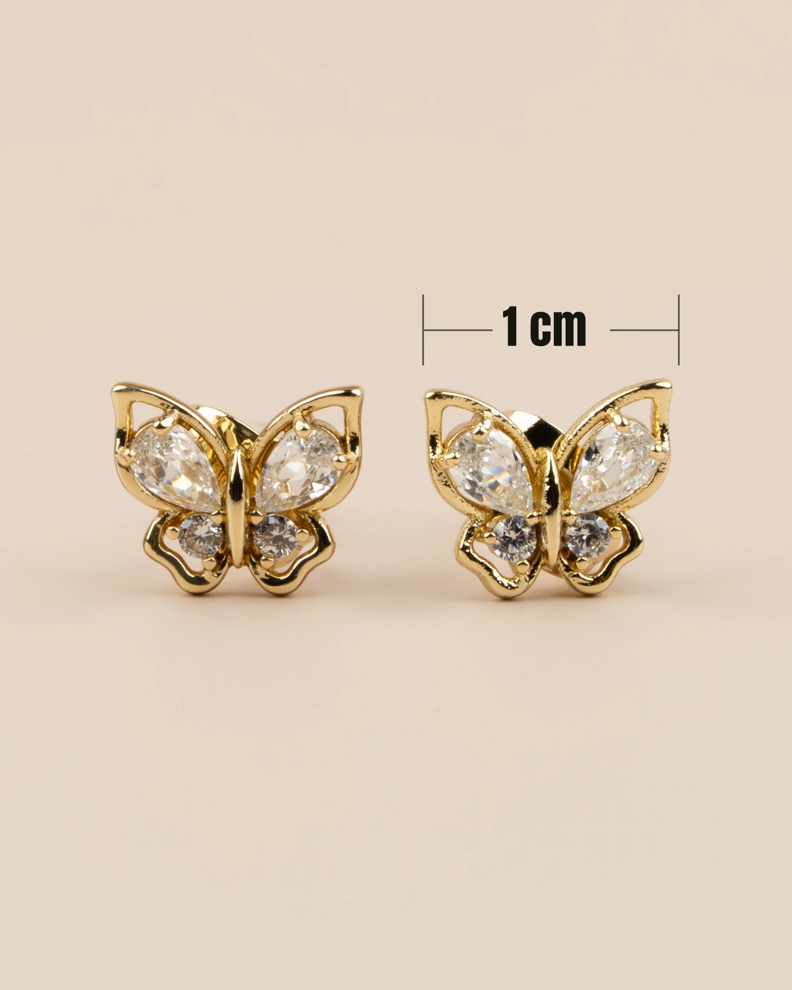 Marilea Minimal Kelebek Xuping Küpe