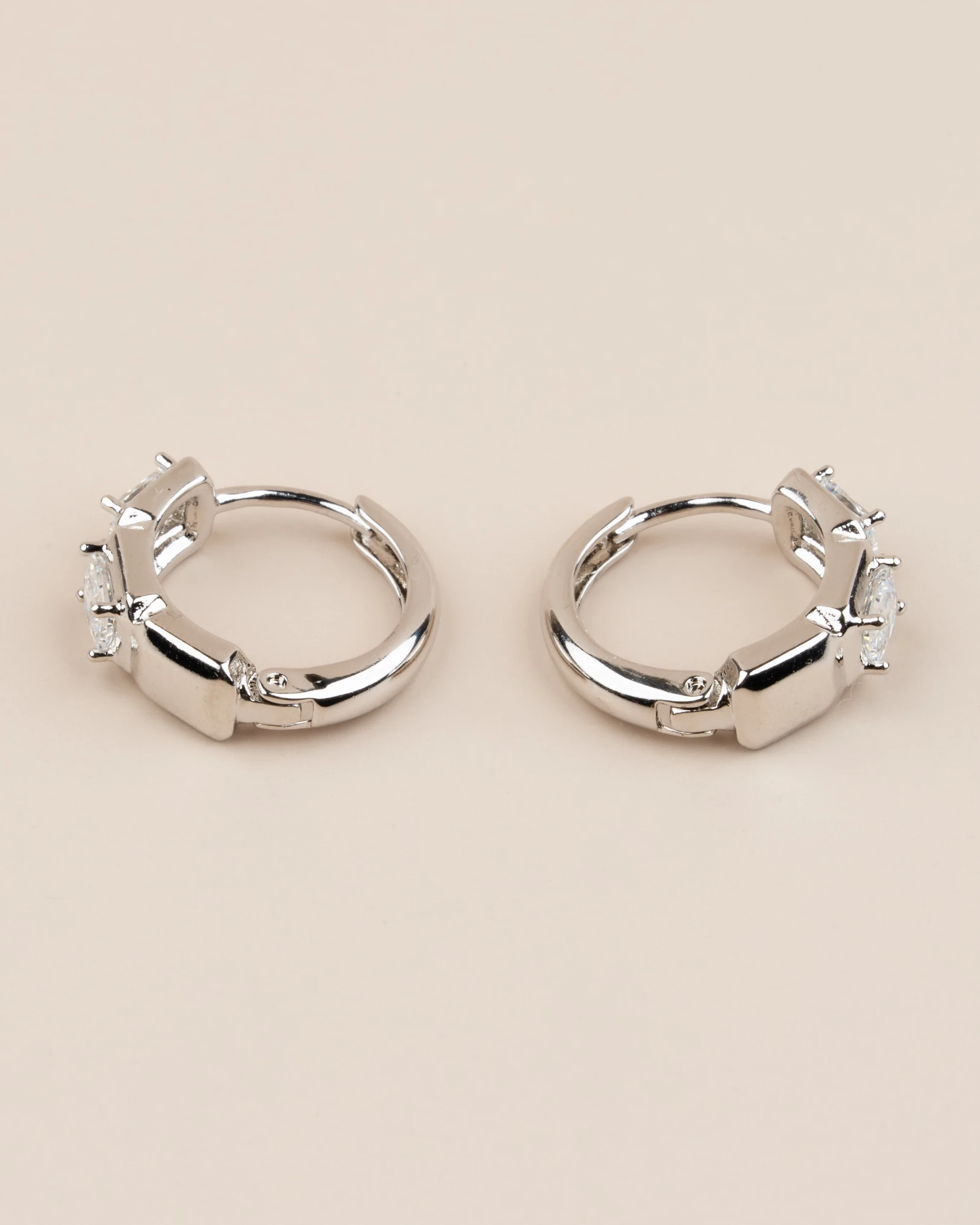 Duvera Zirkon Taşlı Halka Xuping Küpe