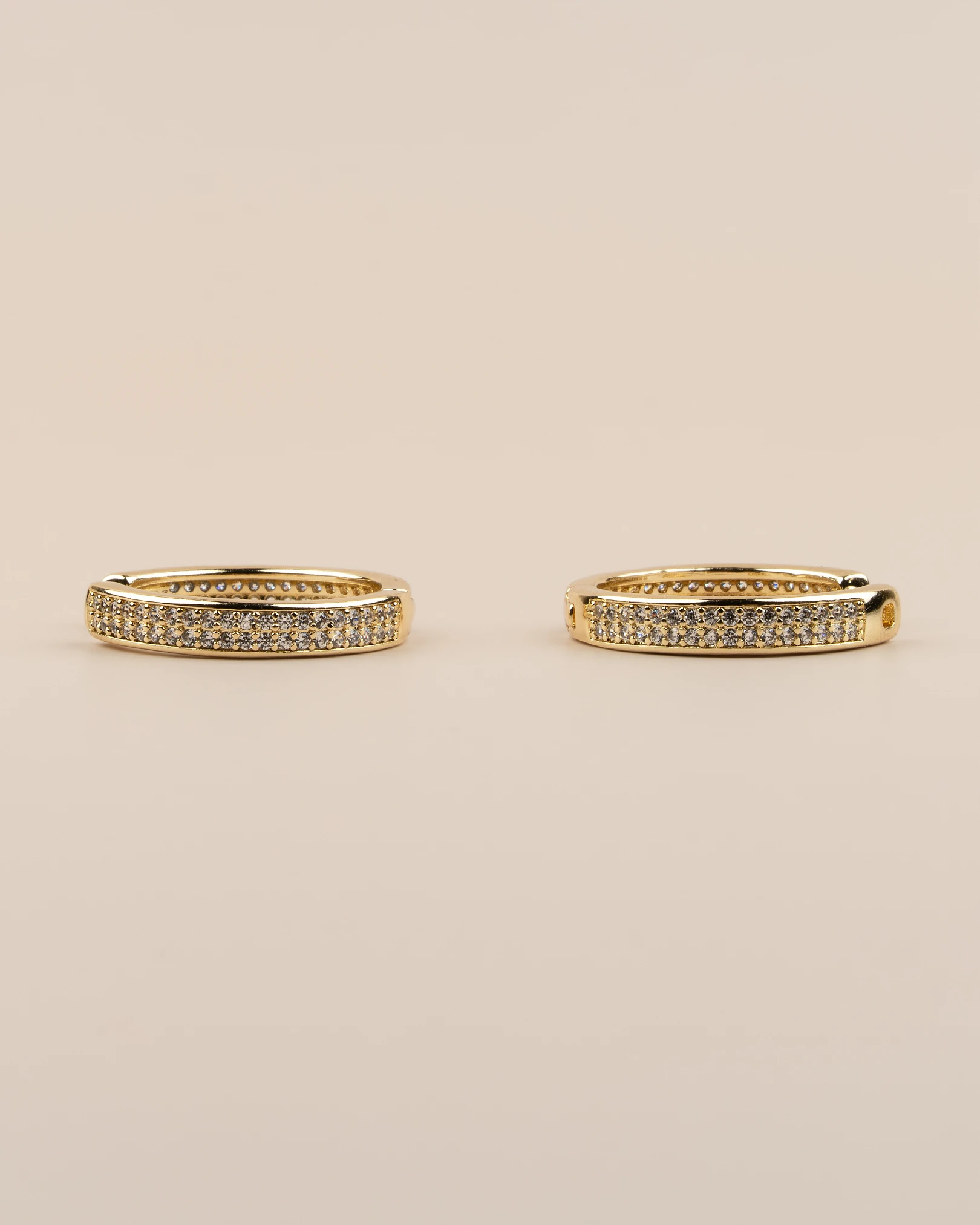 Clarova Zirkon Taşlı Halka Xuping Küpe