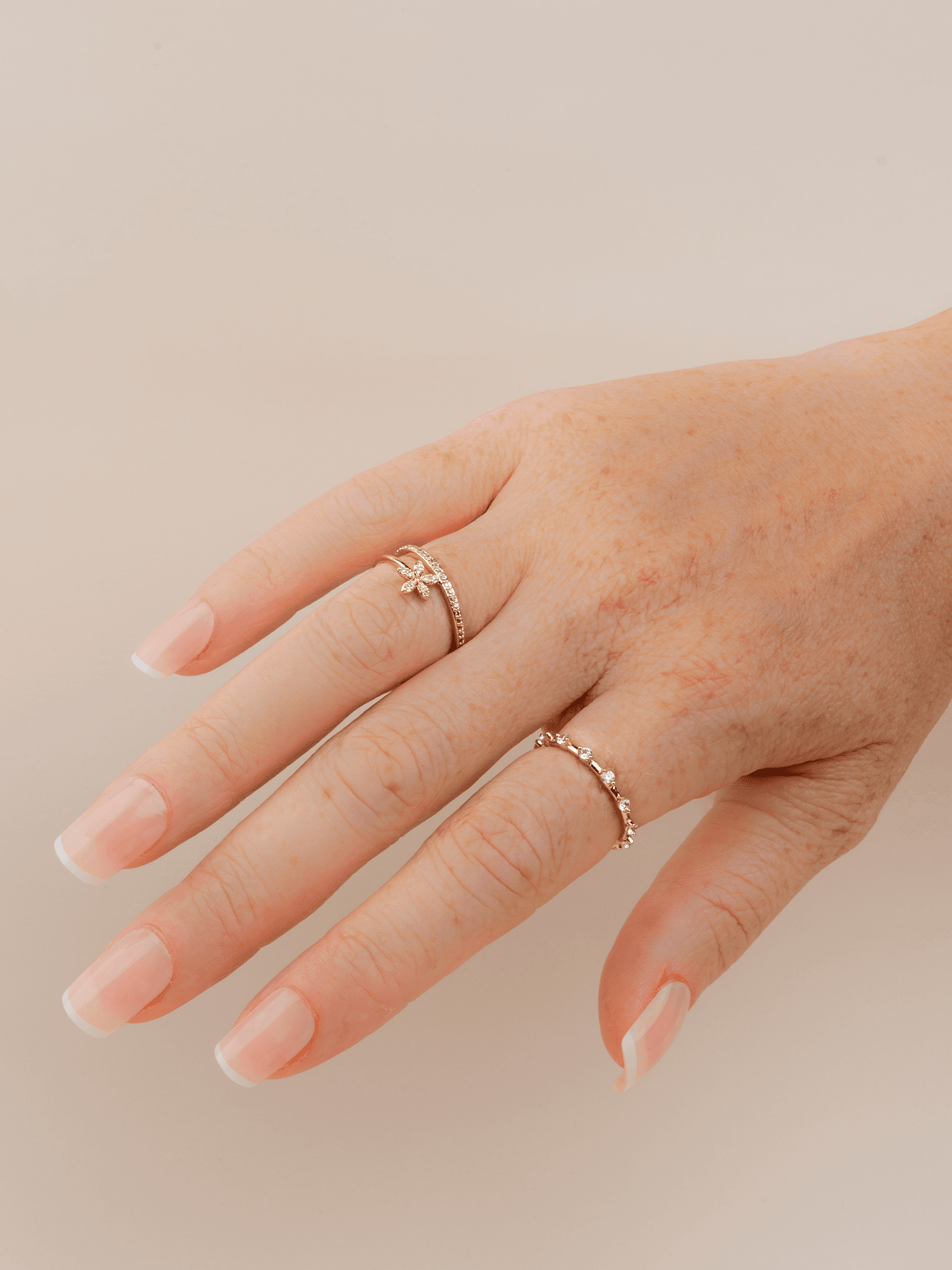 Minorelle İnce Minimal Tam Tur 14K Xuping Yüzük