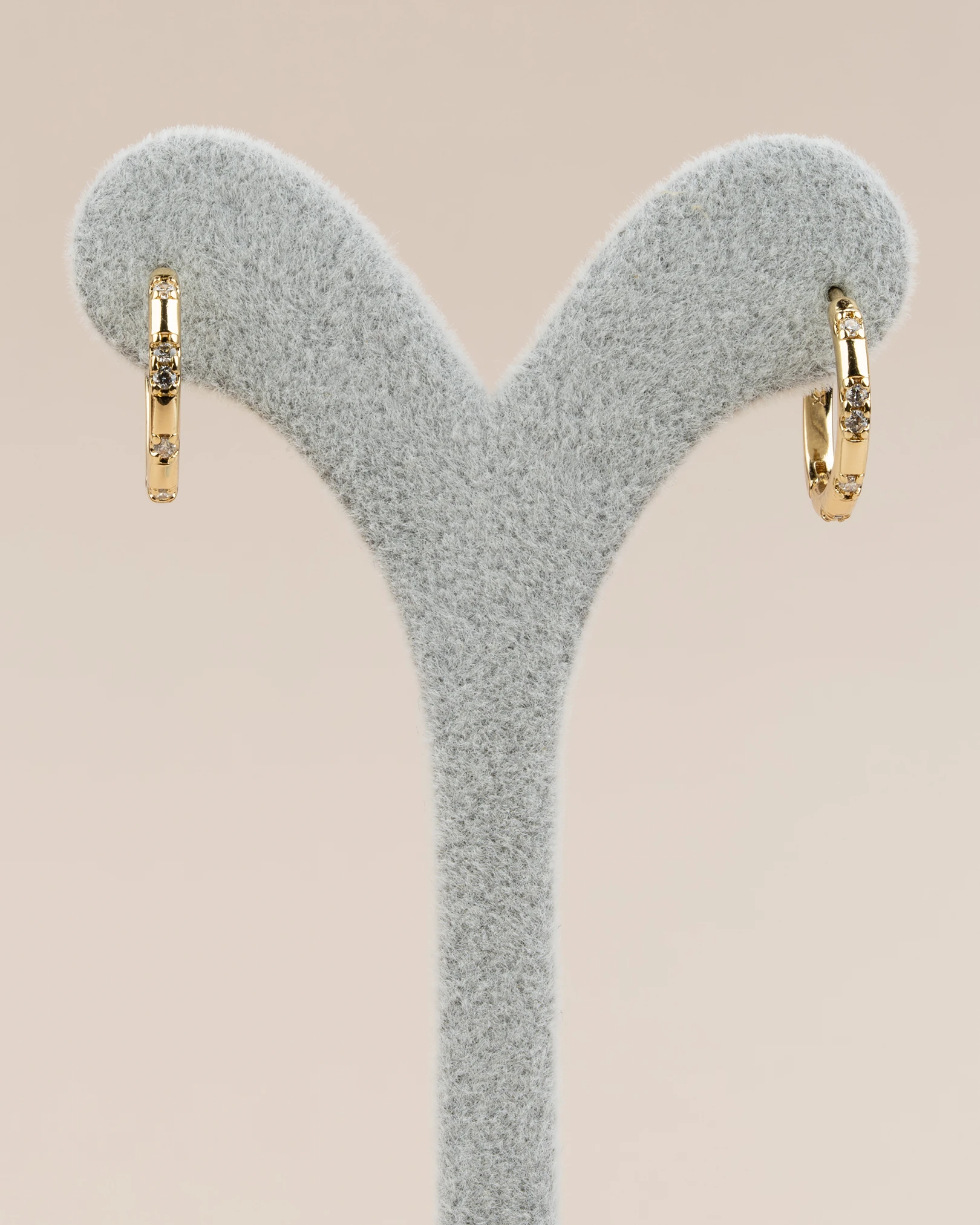 Orlisse Zirkon Taşlı İnce Halka Xuping Küpe