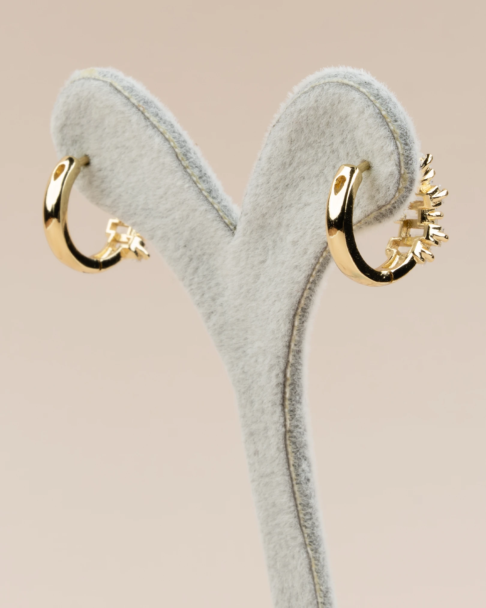 Zyra Baget Taşlı Halka Xuping Küpe