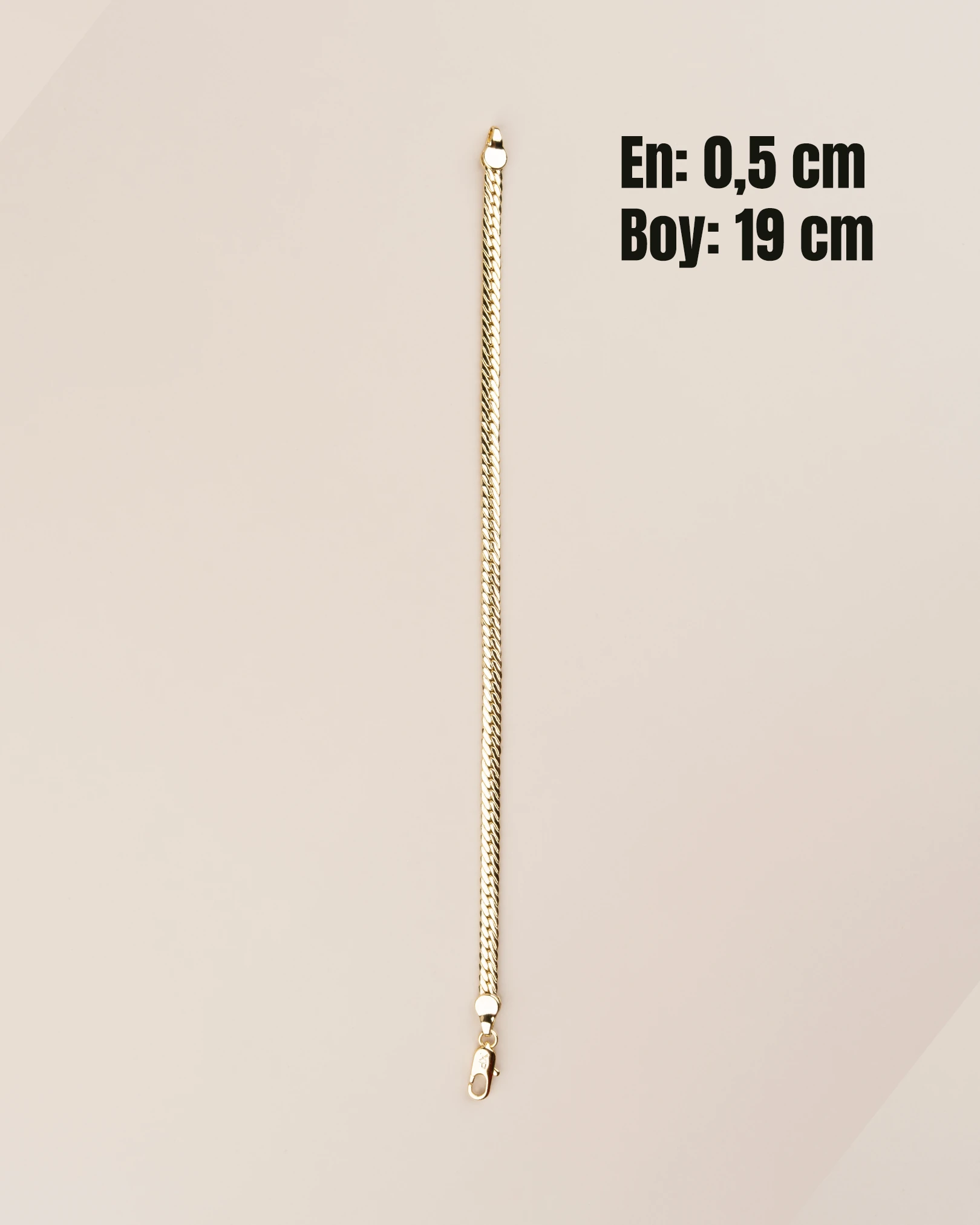 Mavera Yassı Örme Xuping Bileklik