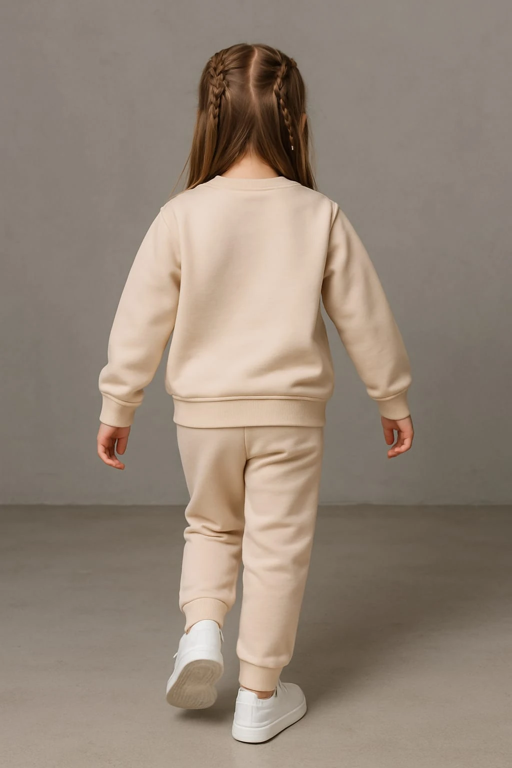 BÜYÜK ÇİÇEK NAKIŞLI EŞOFMAN TAKIMI 