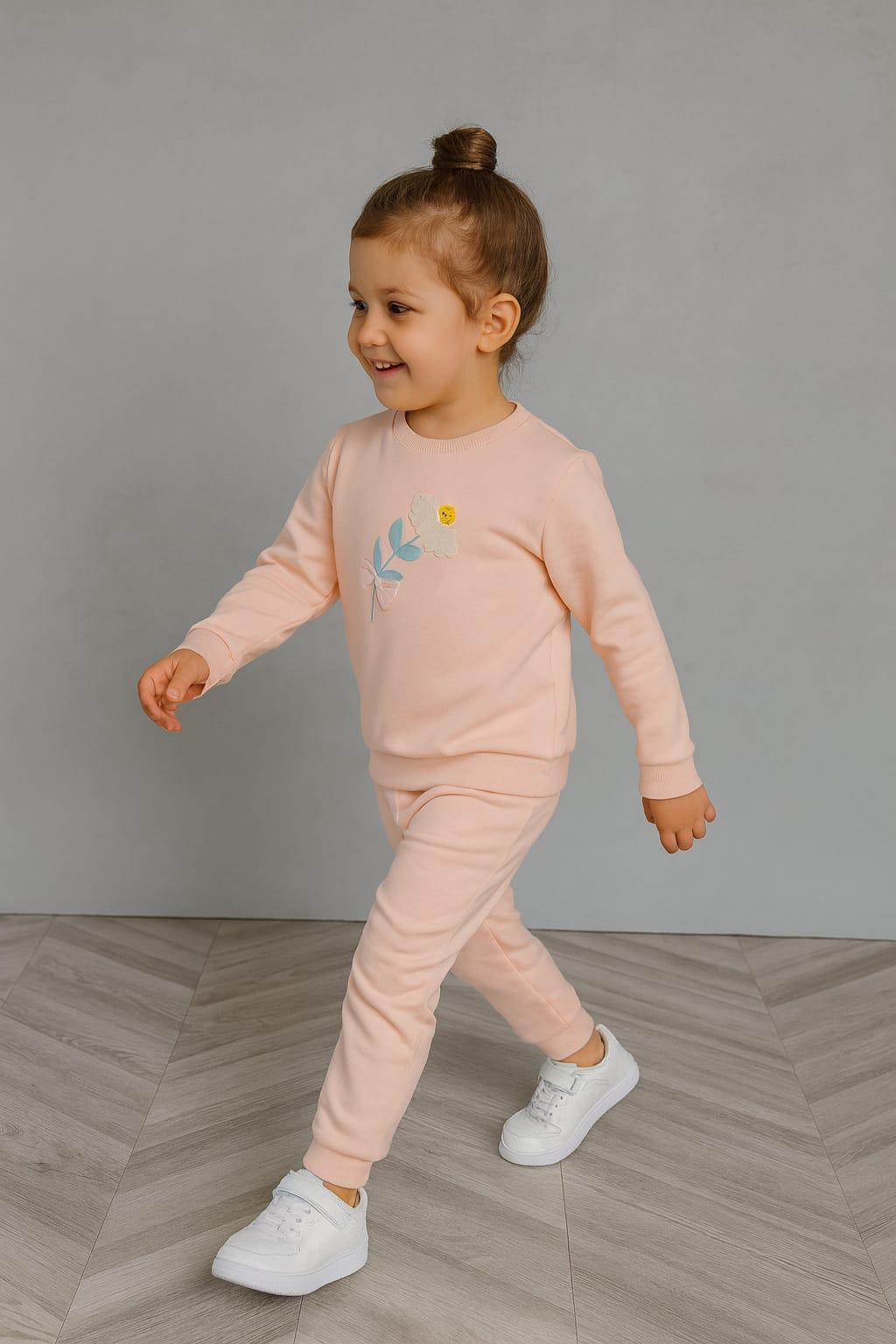 PAPATYA NAKIŞLI EŞOFMAN TAKIMI