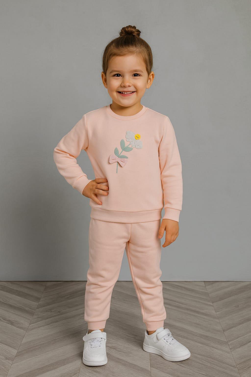 PAPATYA NAKIŞLI EŞOFMAN TAKIMI