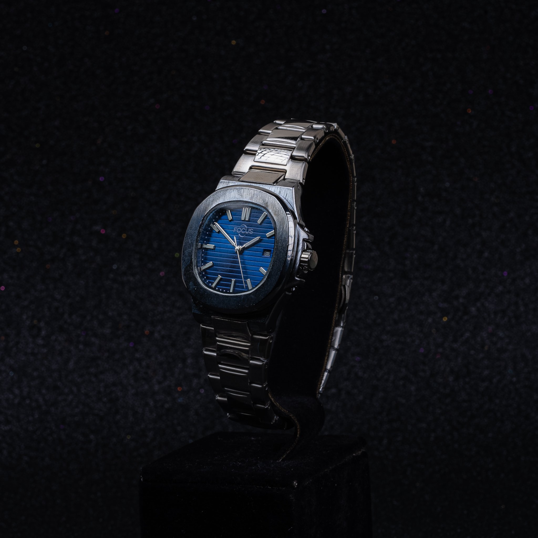 Patek Case Watch (Blue)