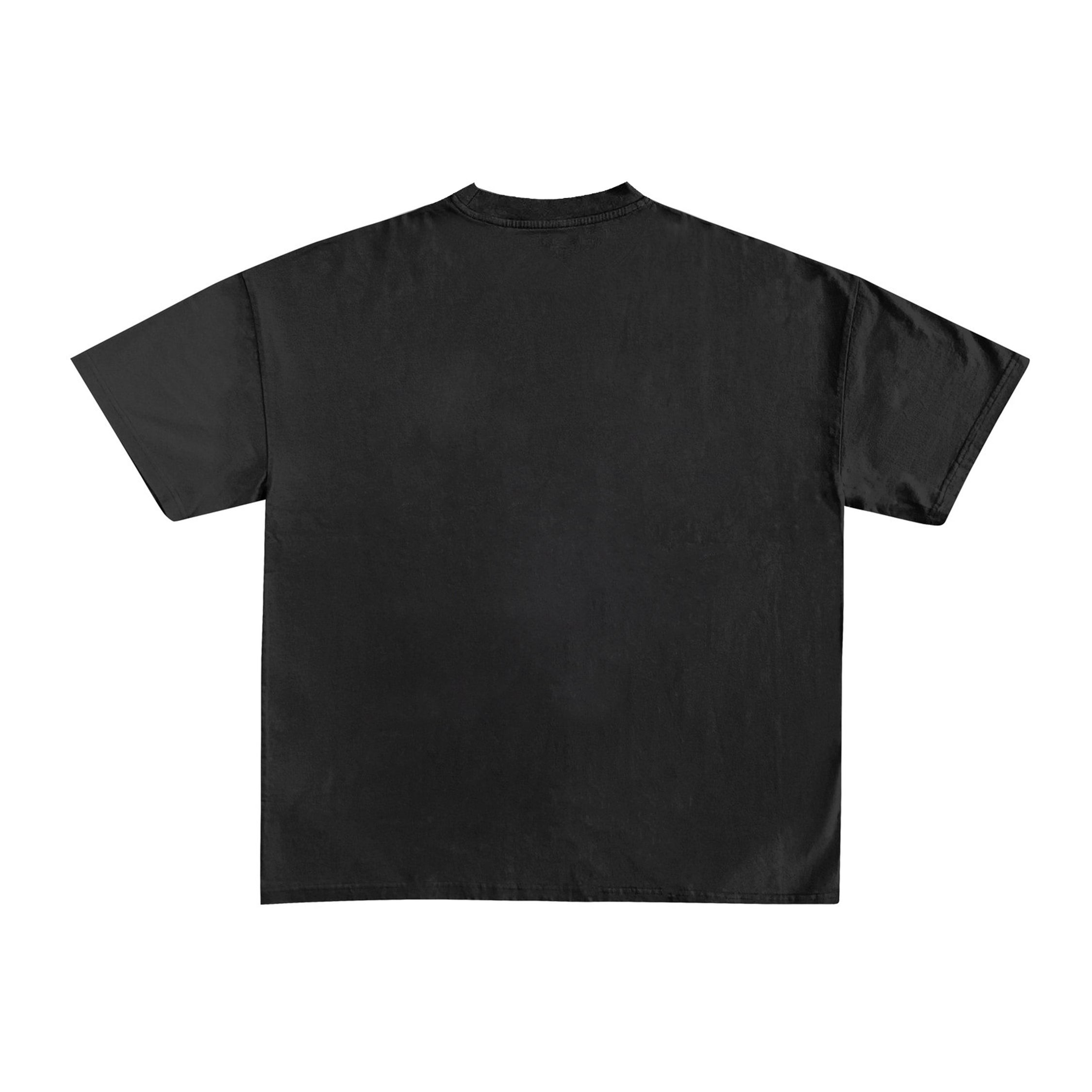 CHARKY BLACK OVERSIZE TEE TS74