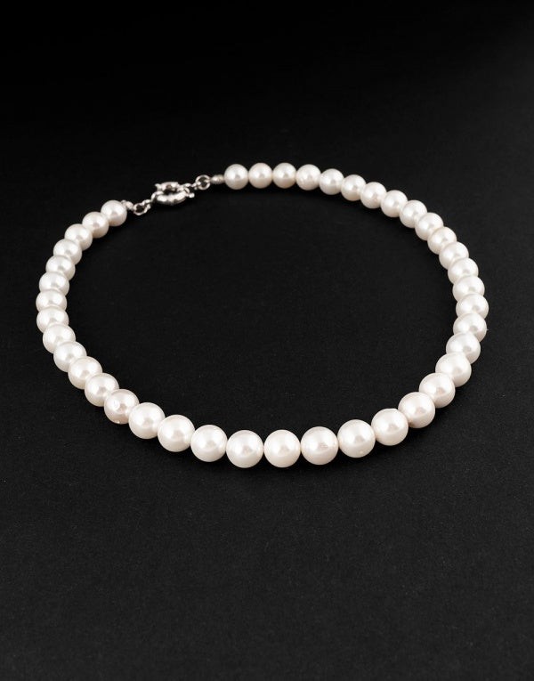 Porselen İnci Kolye Porcelain Pearl Necklace