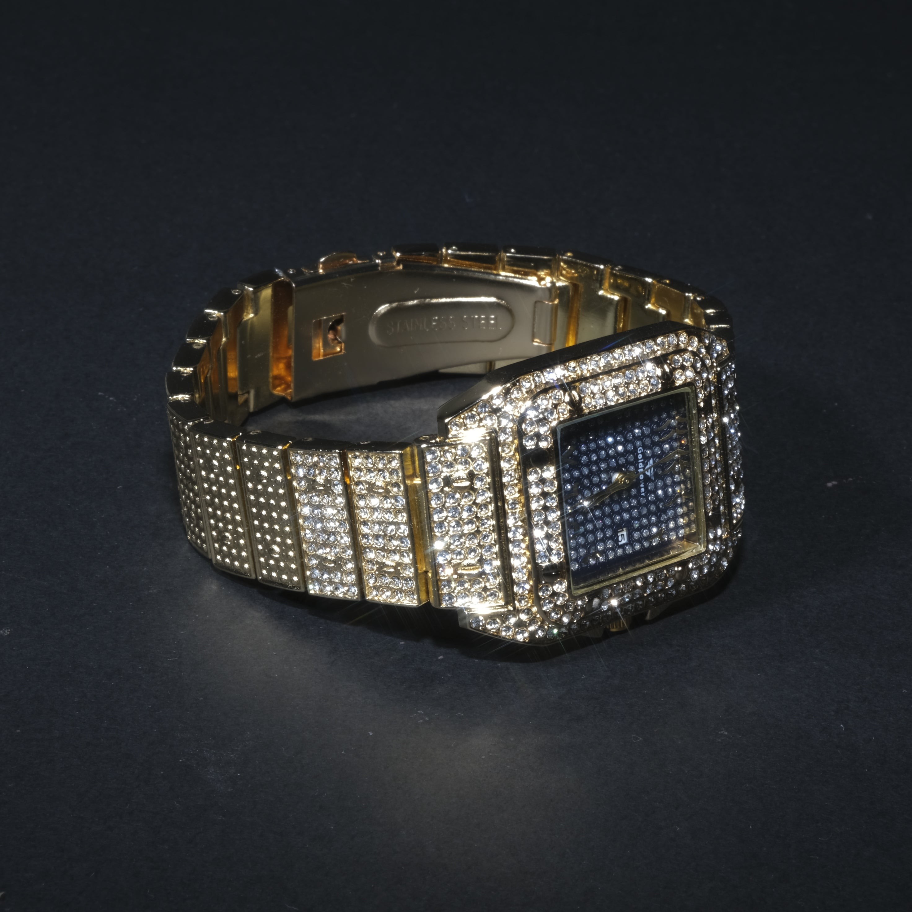 Class ICED OUT WATCH (Blue Gold)