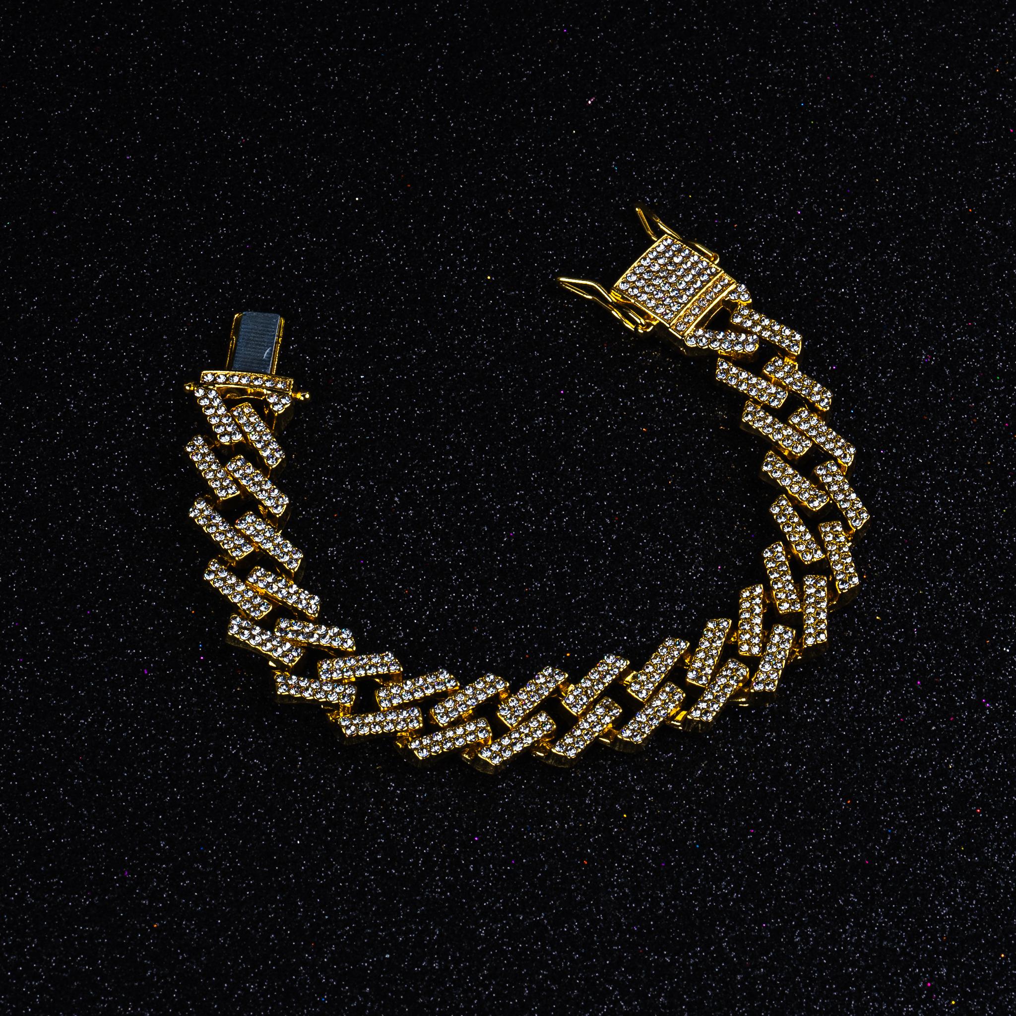 15MM Prong Bracelet (bileklik) Gold