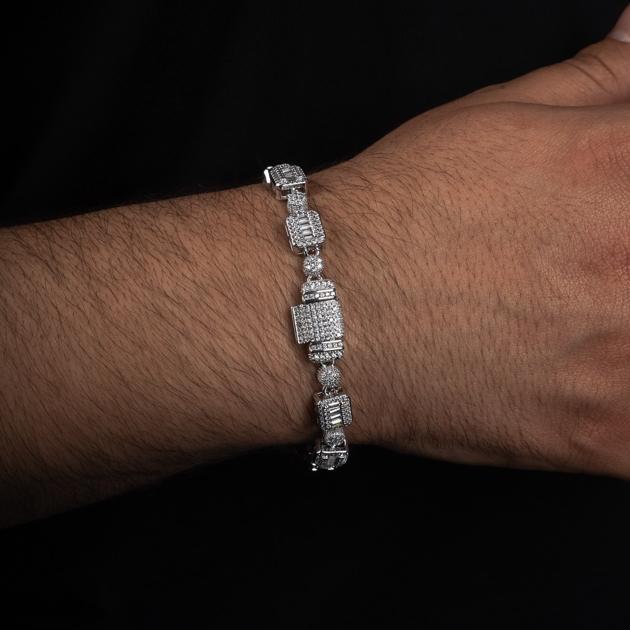 Iced Out 12mm Baget Bileklik