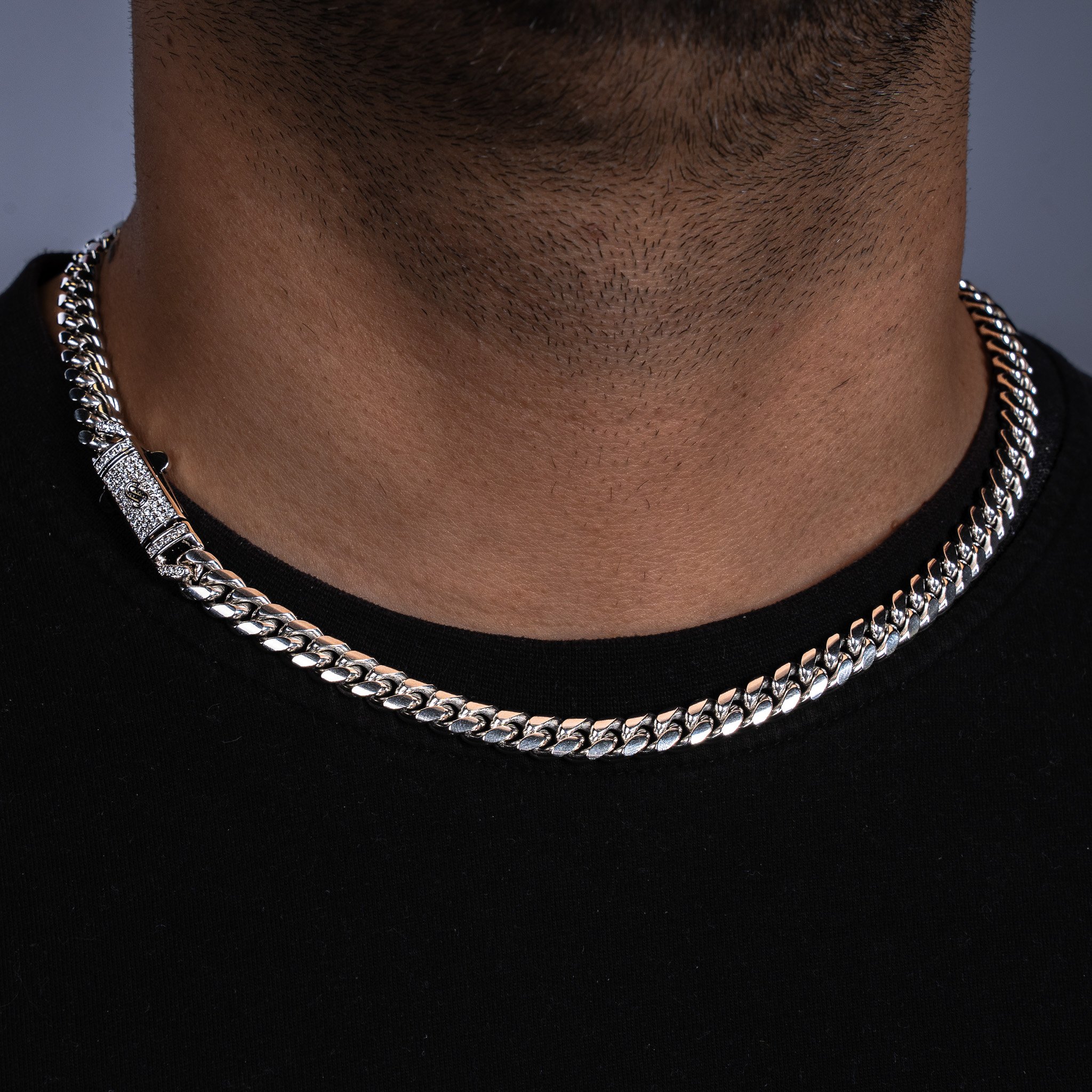 8MM Miami Cuban Chain (Paslanmaz Çelik)