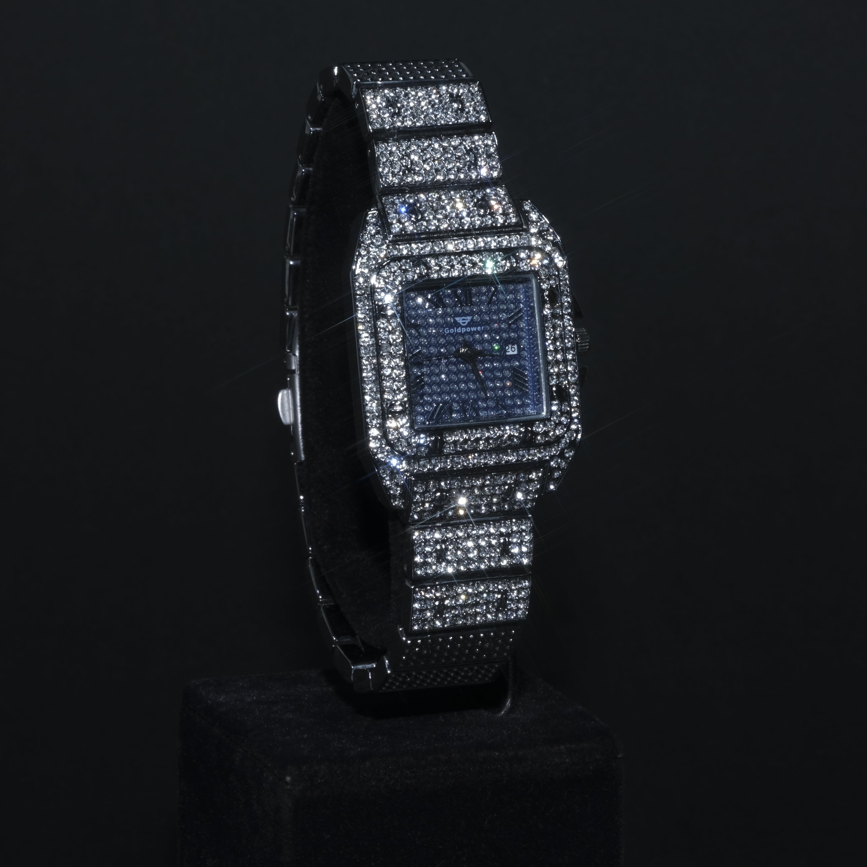 Class ICED OUT WATCH (Blue Silver)