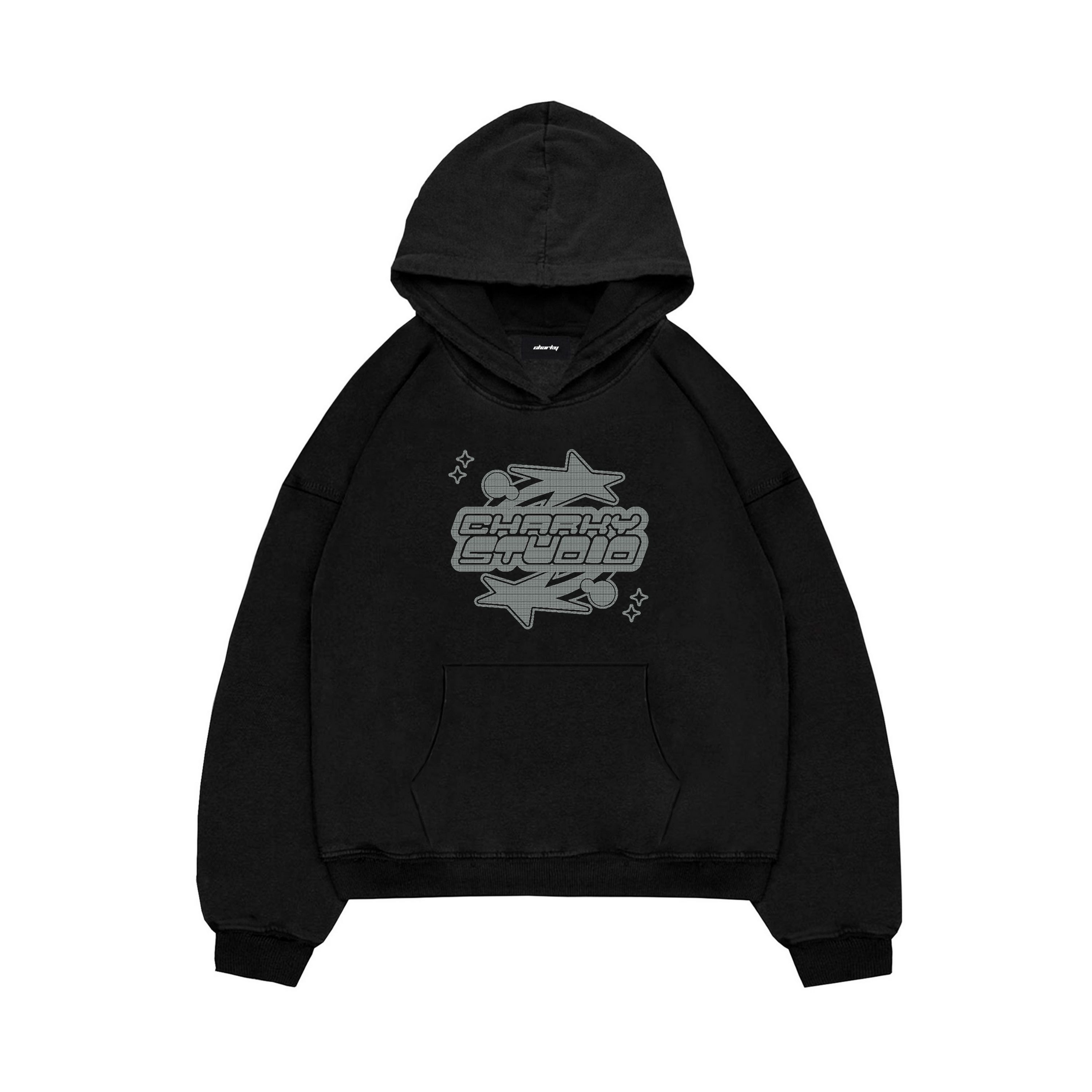 Rhinestone Oversize Hoodie SWR (Charky Studio) - SWR3