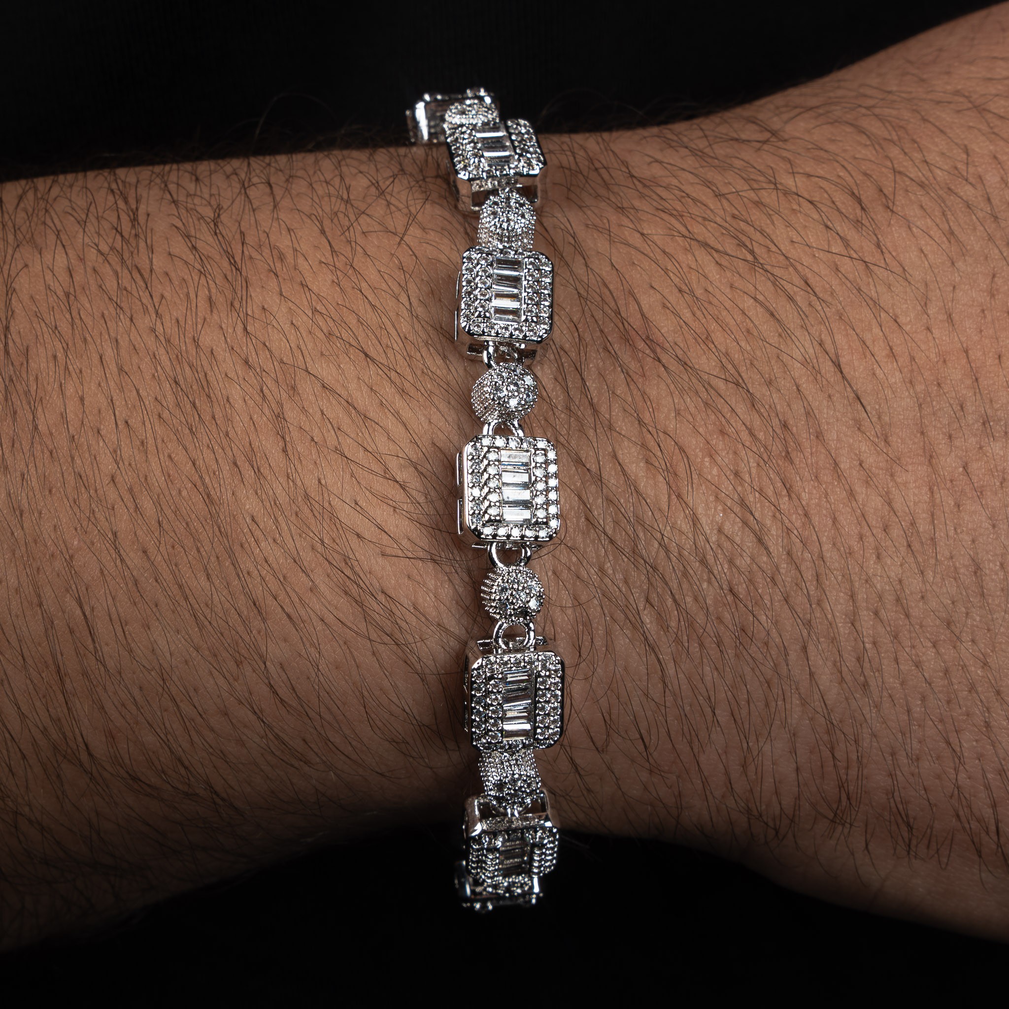 Iced Out 12mm Baget Bileklik