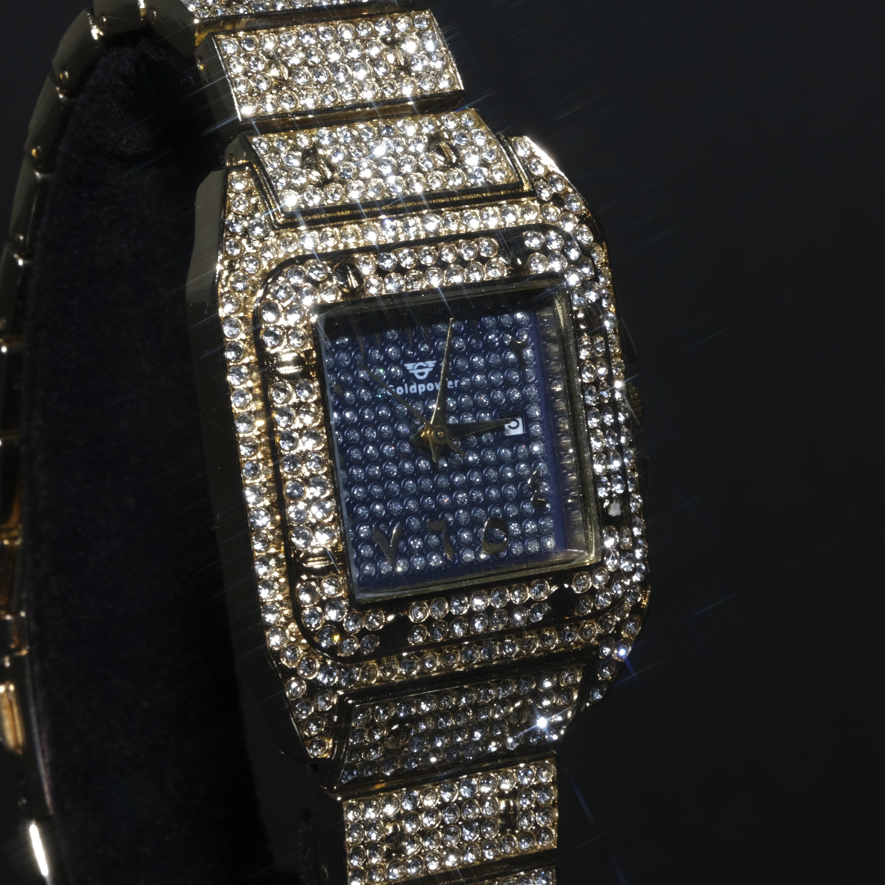 Class ICED OUT WATCH (Blue Gold)