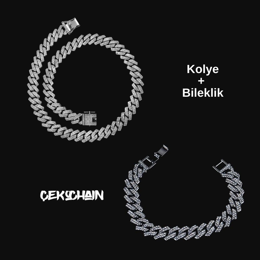 14MM PRONG SET (Kolye+Bileklik)