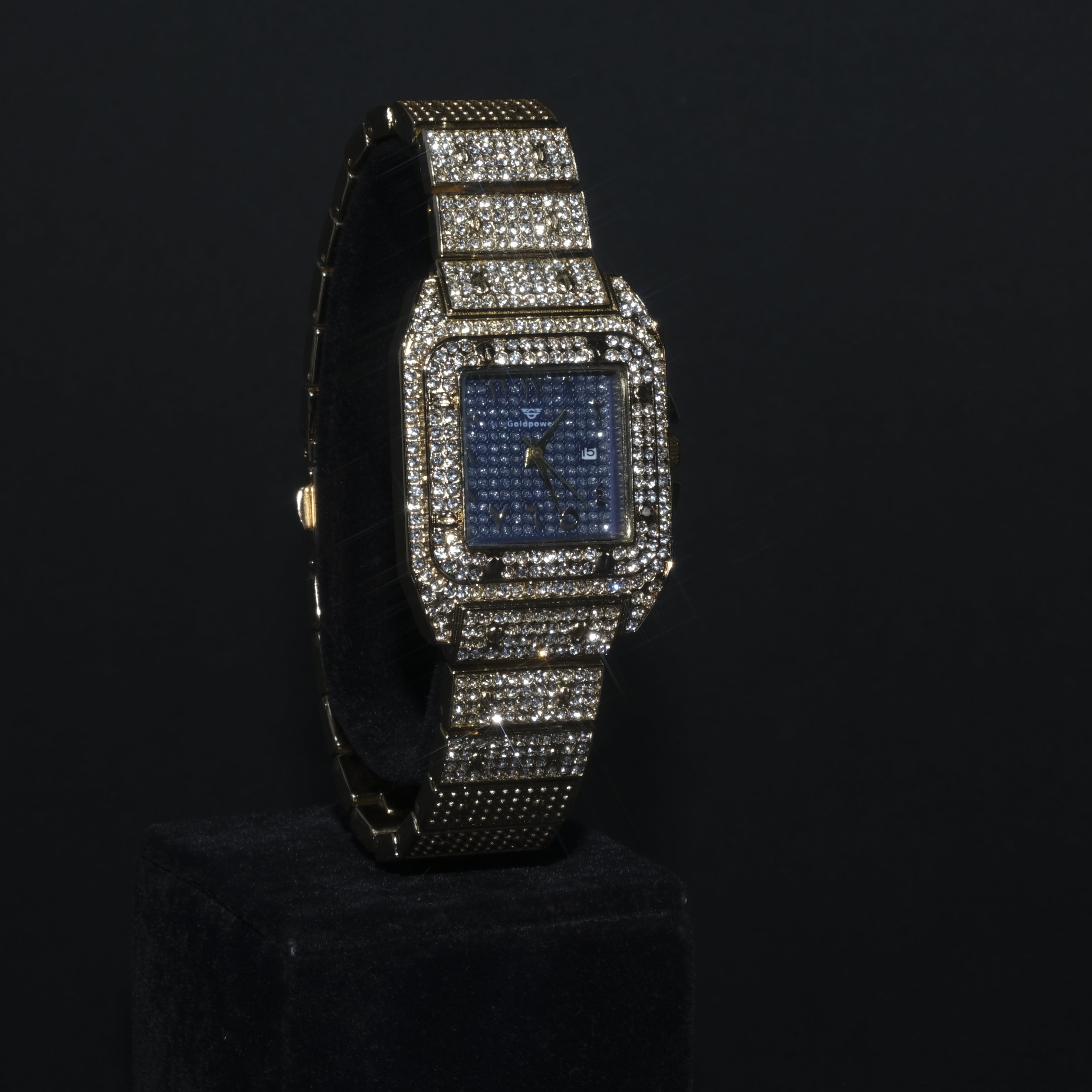 Class ICED OUT WATCH (Blue Gold)