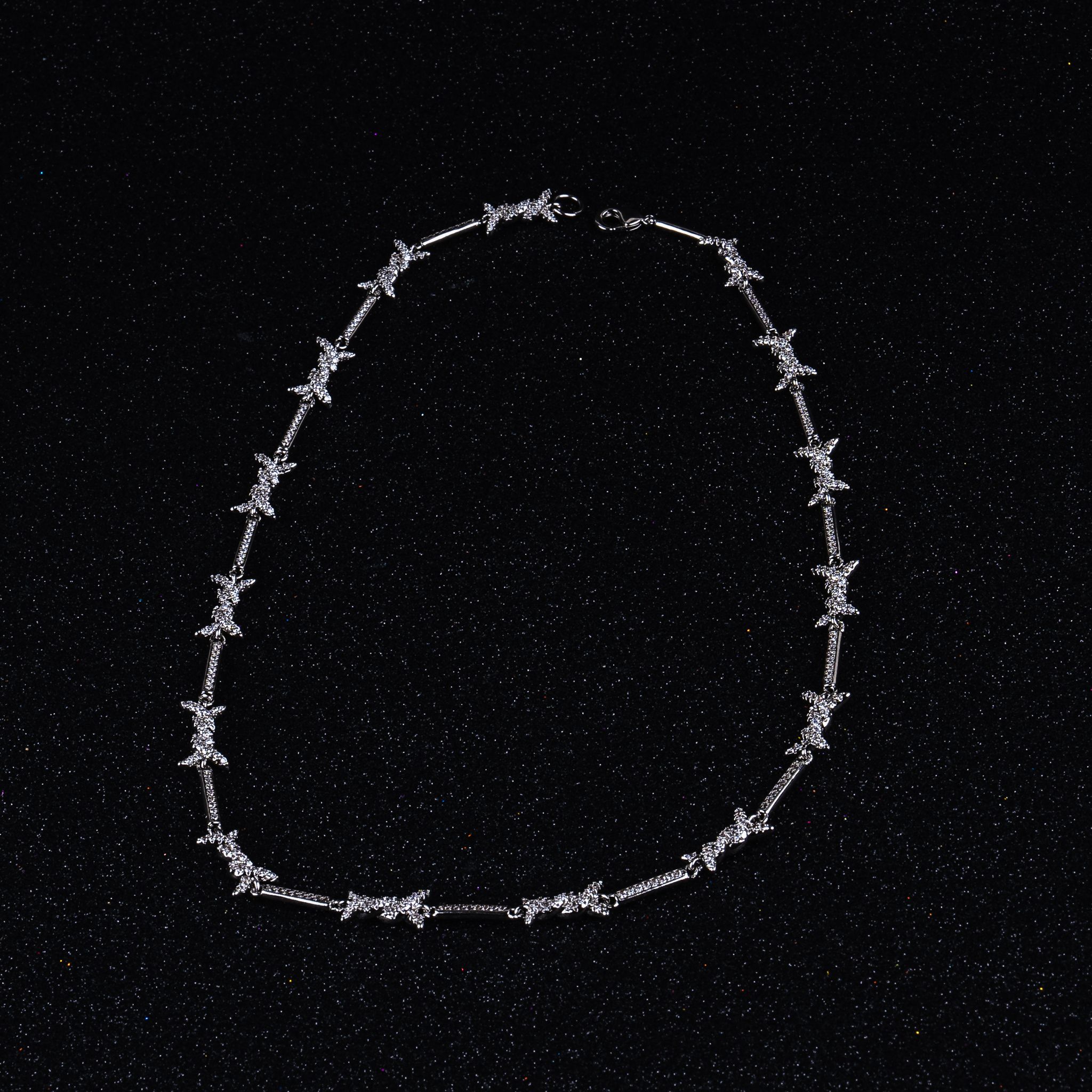 Iced 8mm Thorns Chain (Dikenli Kolye)