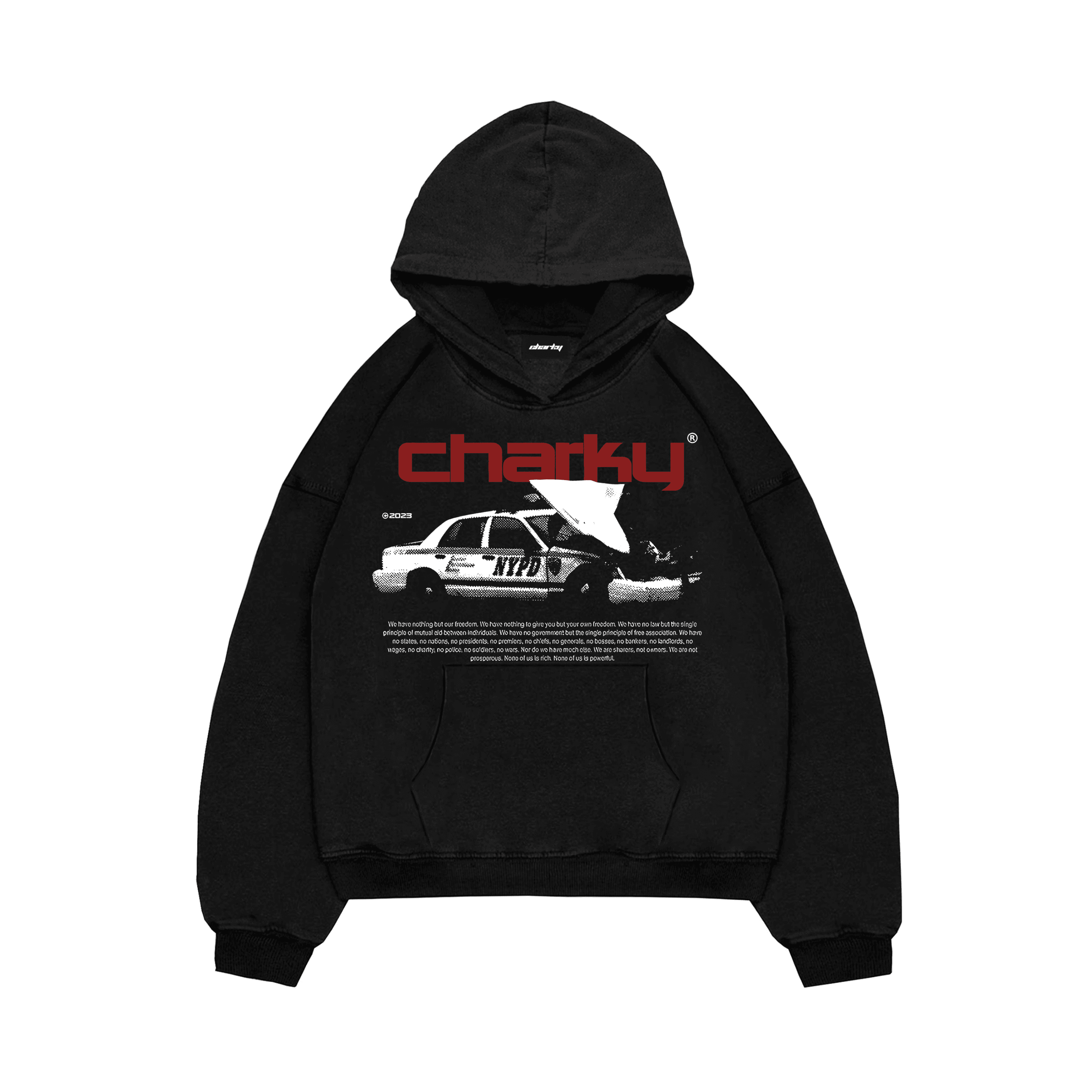 CHARKY OVERSIZE HOODIE SW1