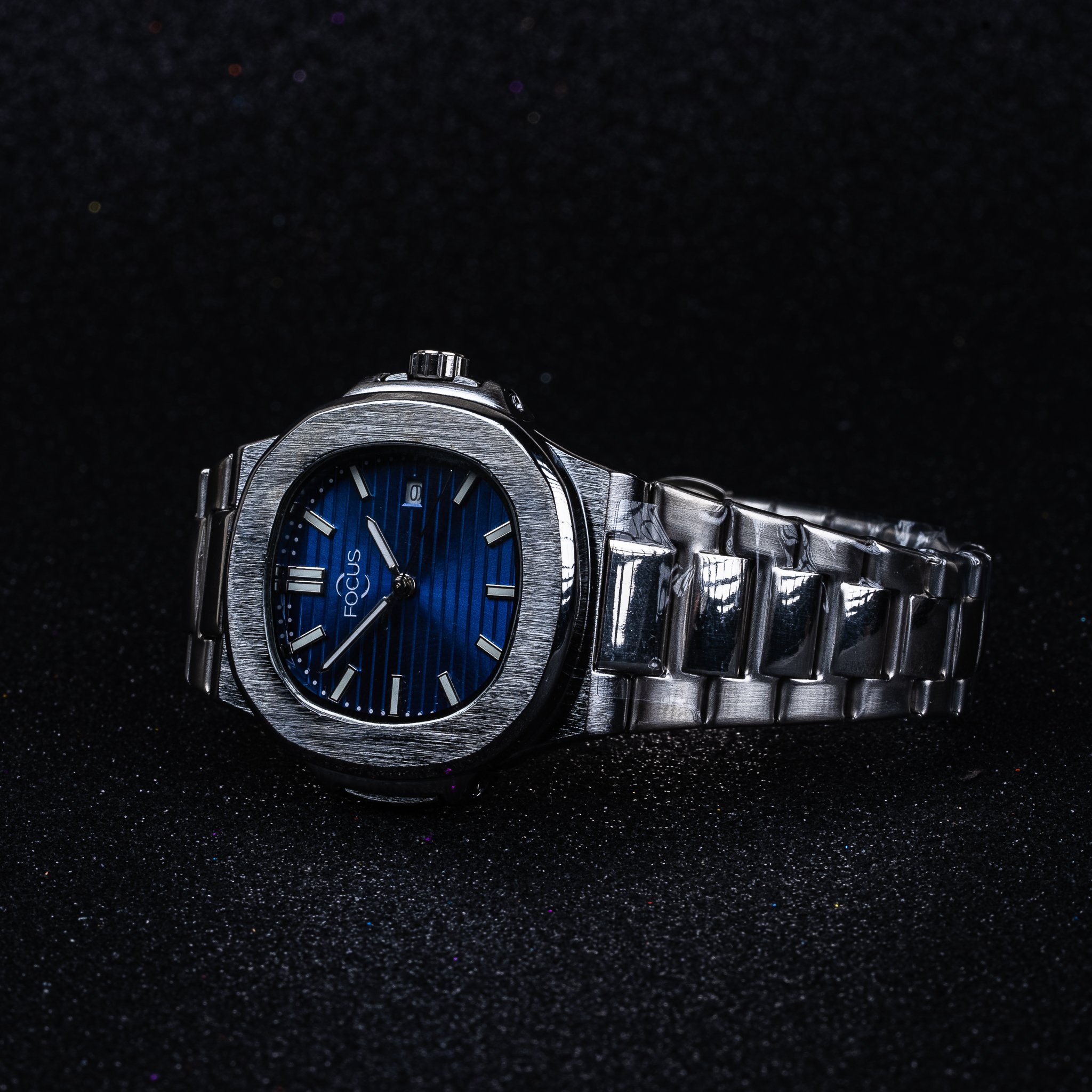 Patek Case Watch (Blue)