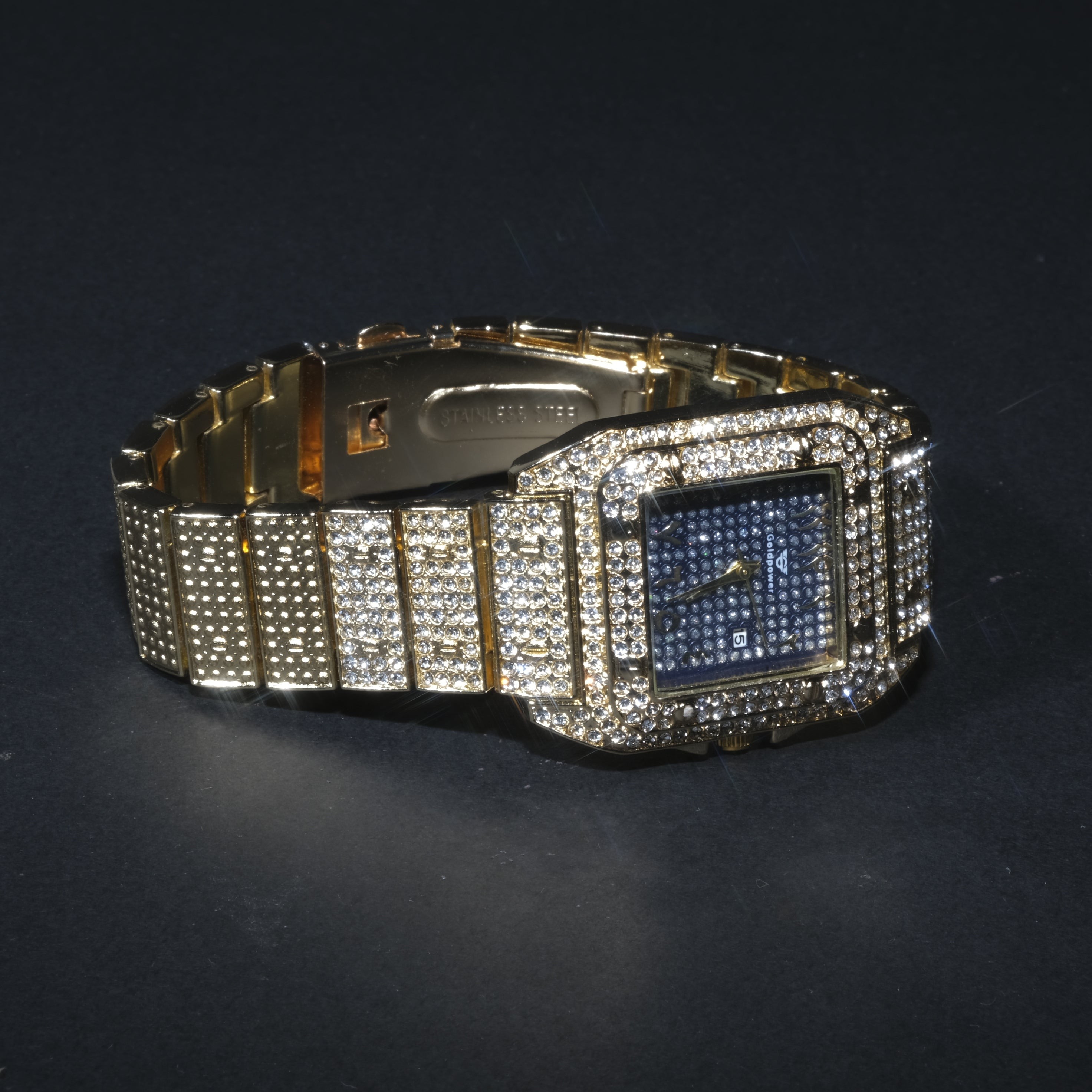 Class ICED OUT WATCH (Blue Gold)