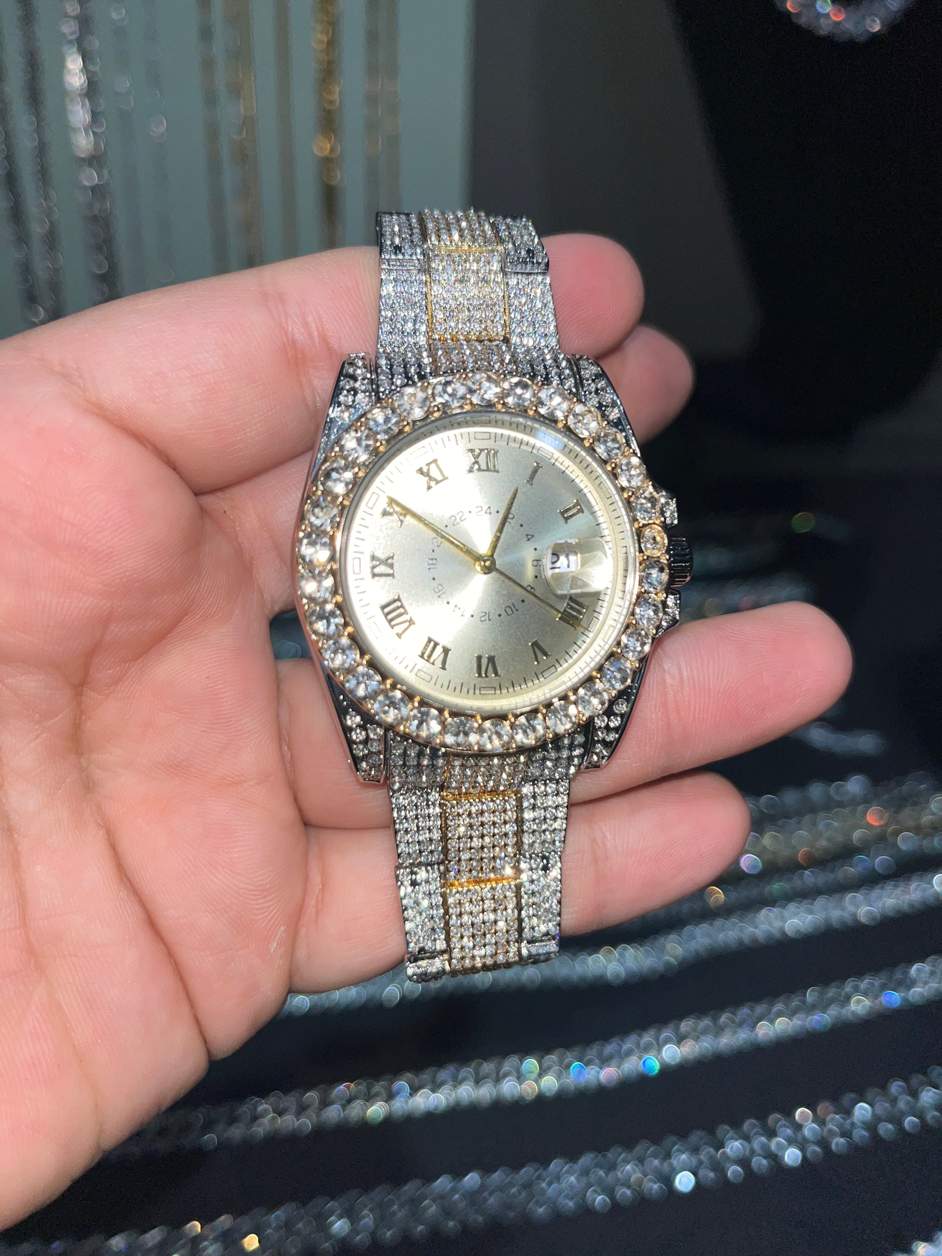 Iced Roli Case Watch Saat (Double Color)