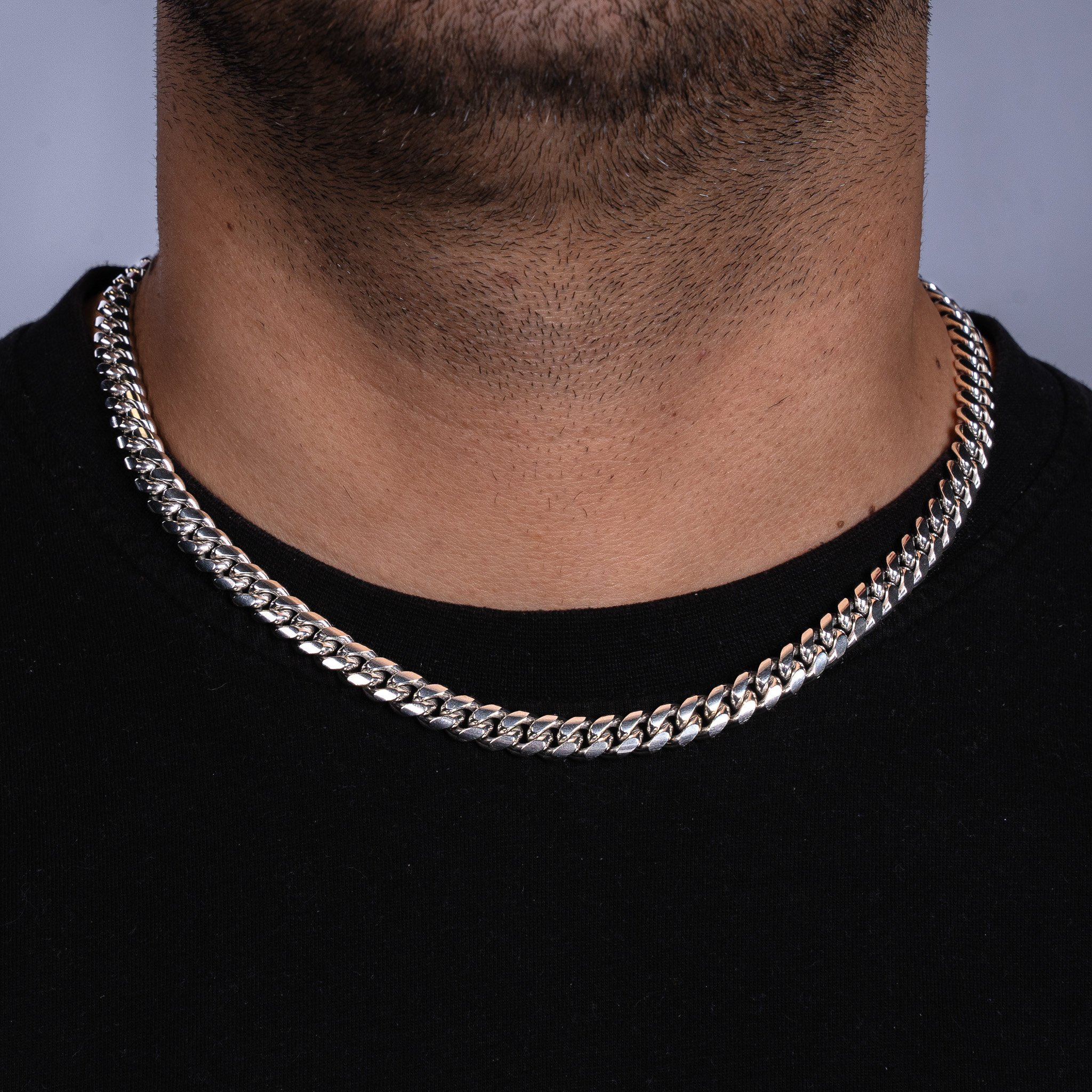 8MM Miami Cuban Chain (Paslanmaz Çelik)