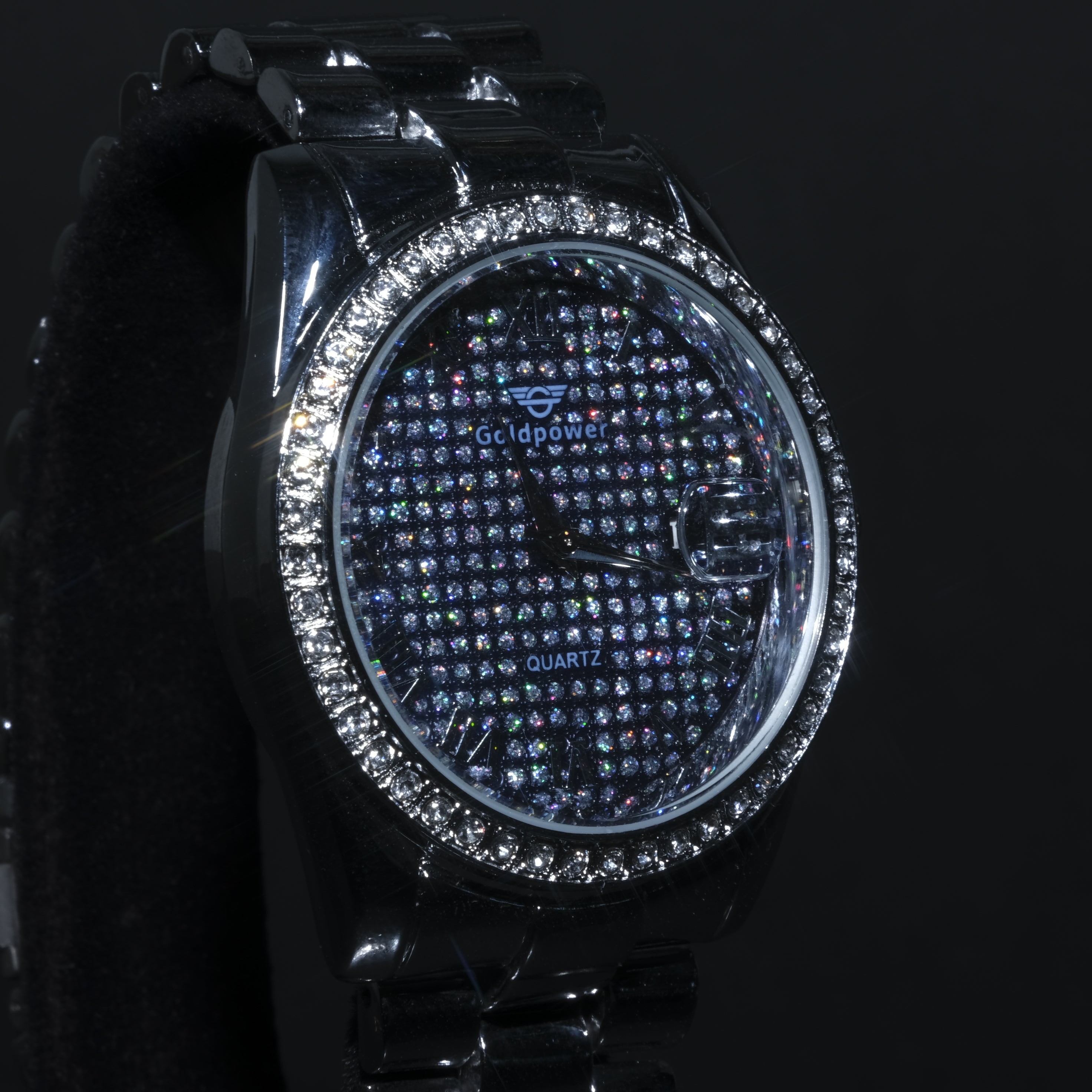 Iced Roli Case Watch (Blue Silver)