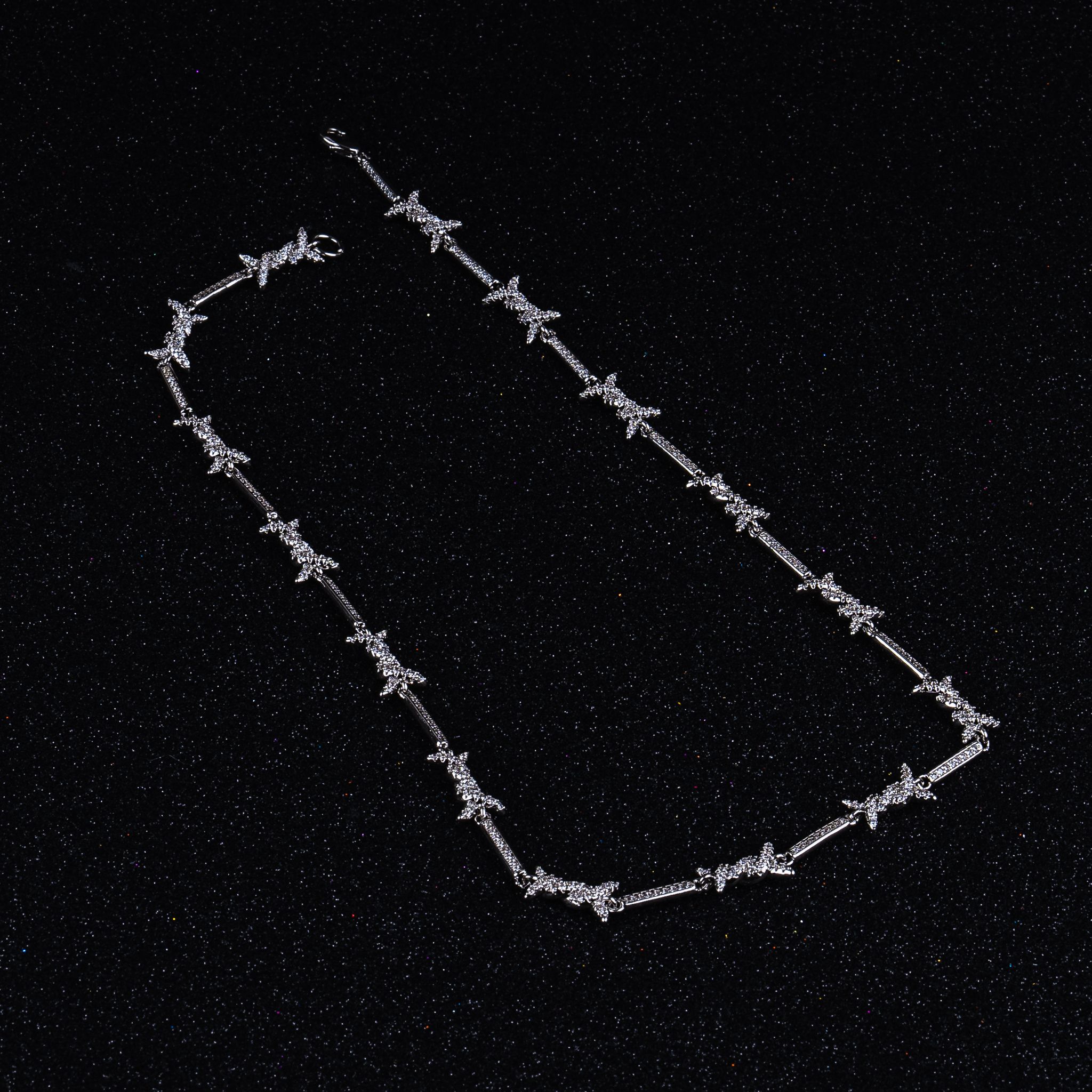 Iced 8mm Thorns Chain (Dikenli Kolye)