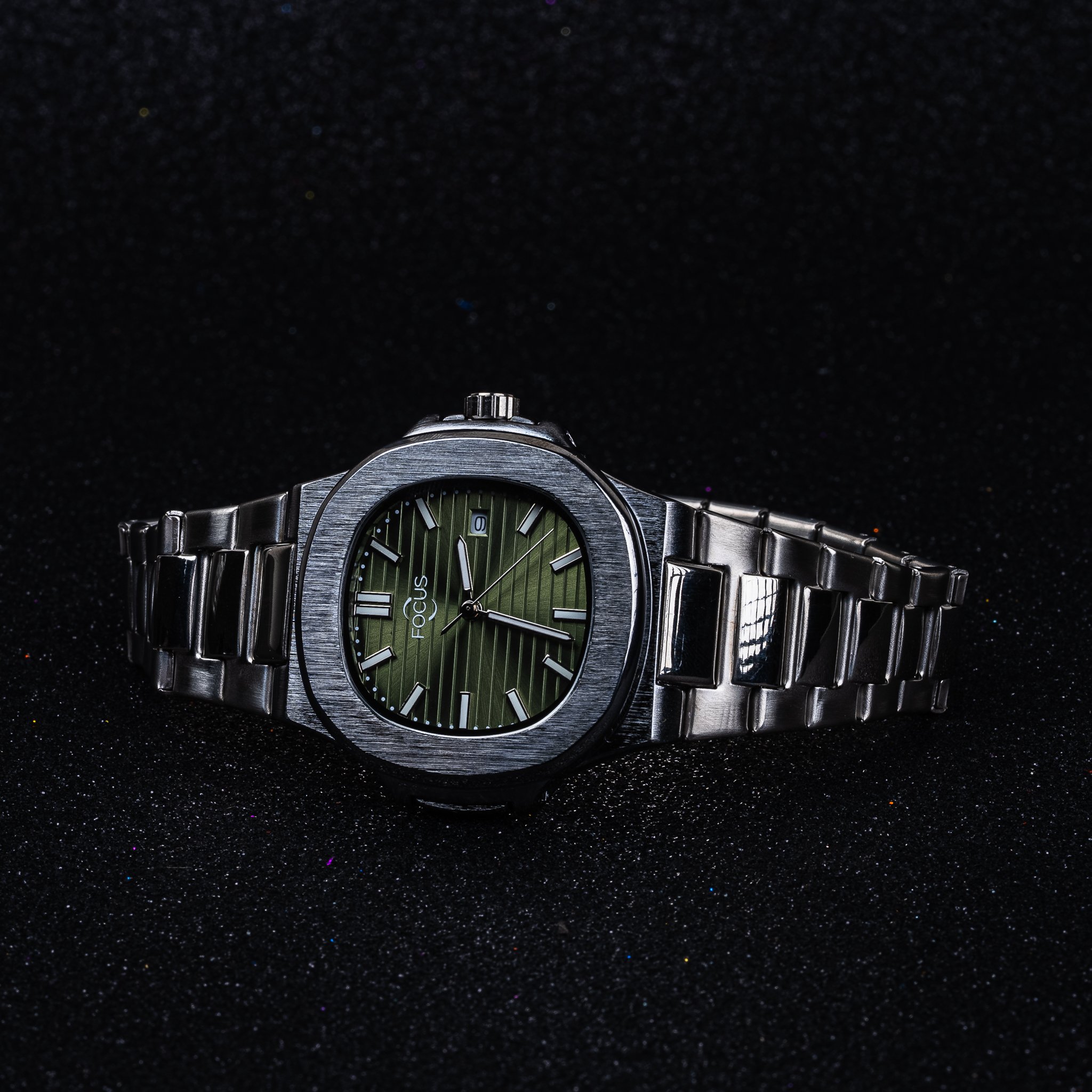 Patek Case Watch (Green)