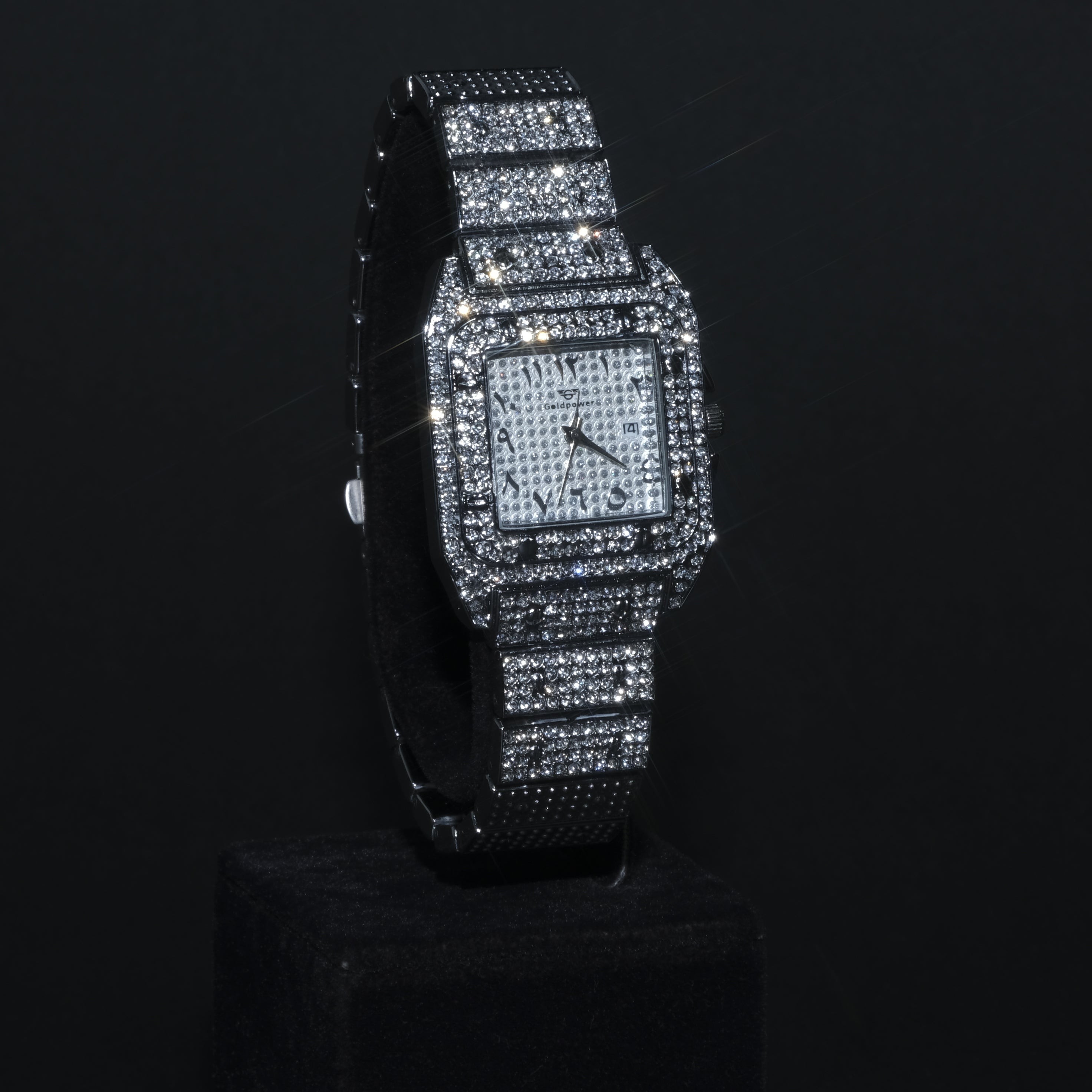 Class ICED OUT WATCH (White Silver)