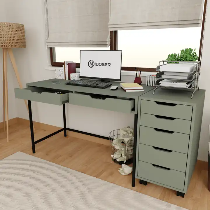 Çalışma Masası Seti - Yeşil