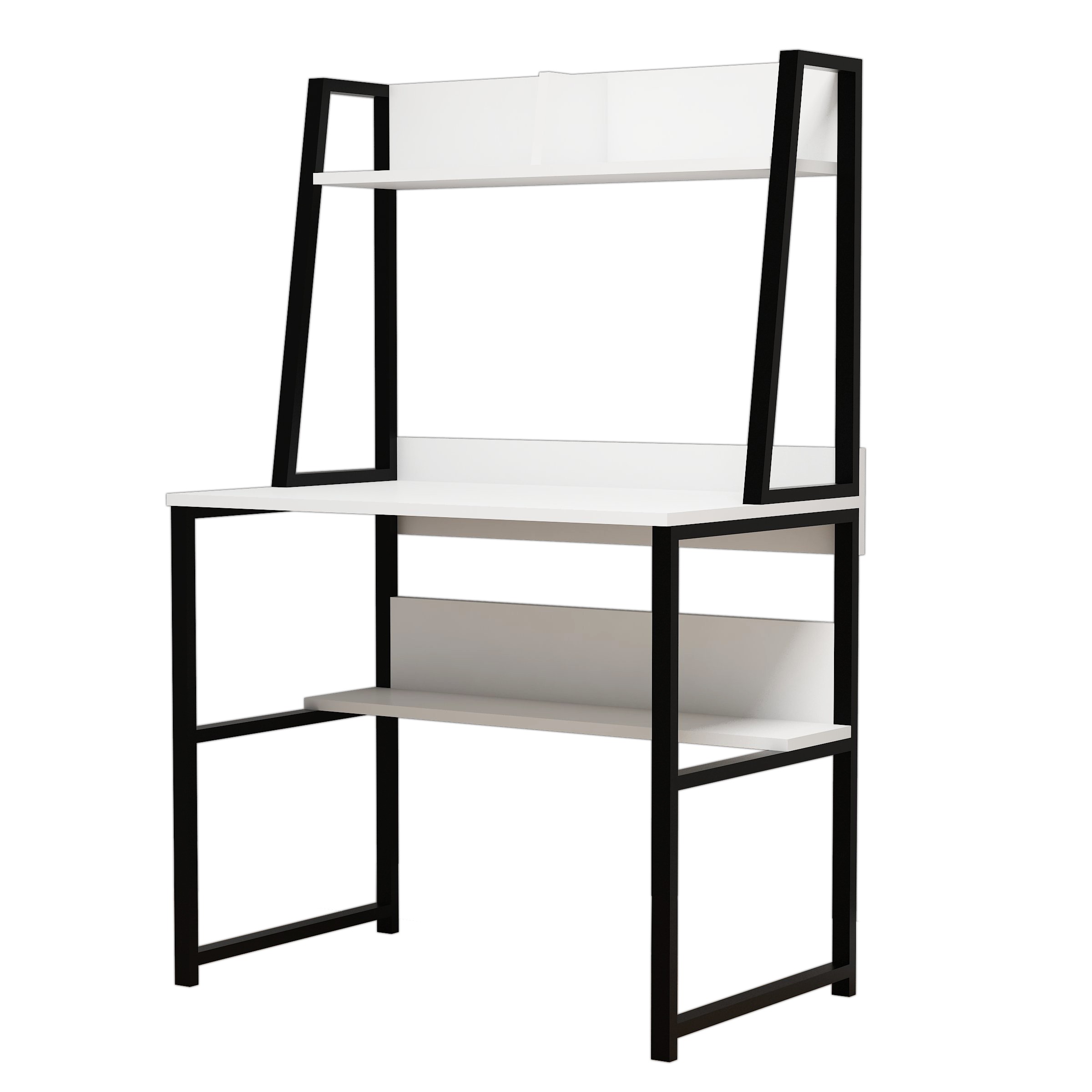 Olea 90 & 120 Cm Kitaplıklı Çalışma Masası 