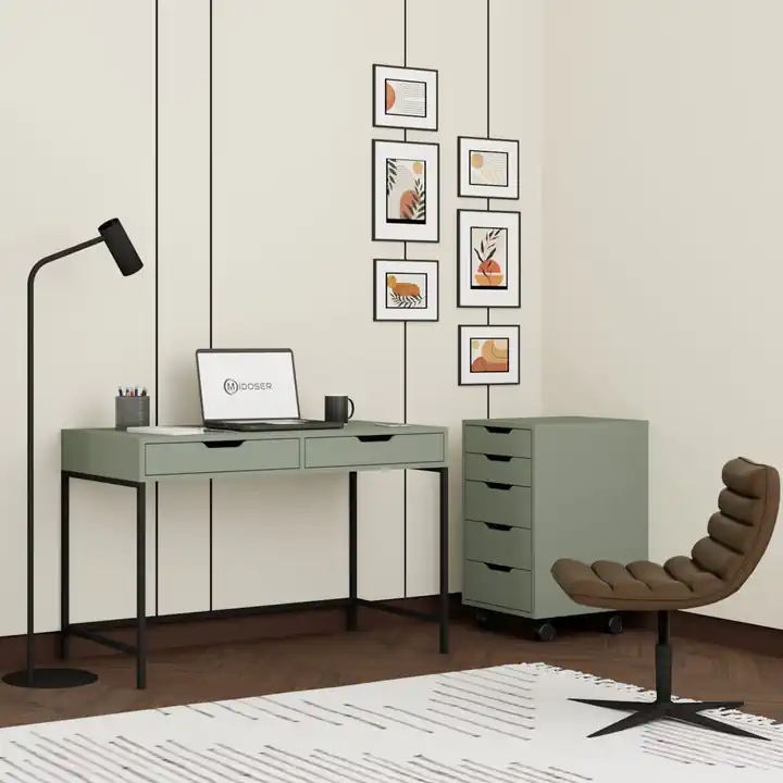 Çalışma Masası Seti - Yeşil