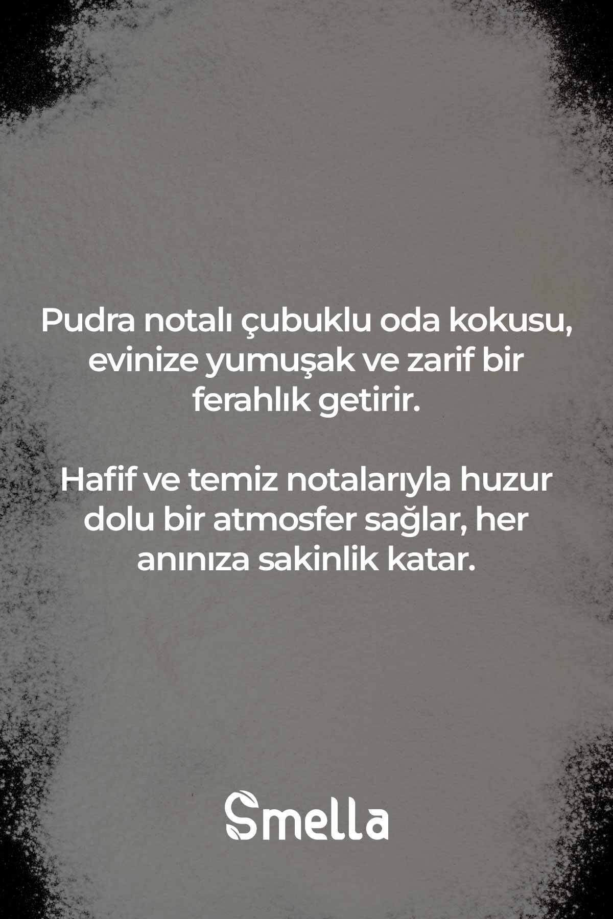 Bebek Pudrası Çubuklu Oda Kokusu Baby Powder Reed Diffuser 100ml