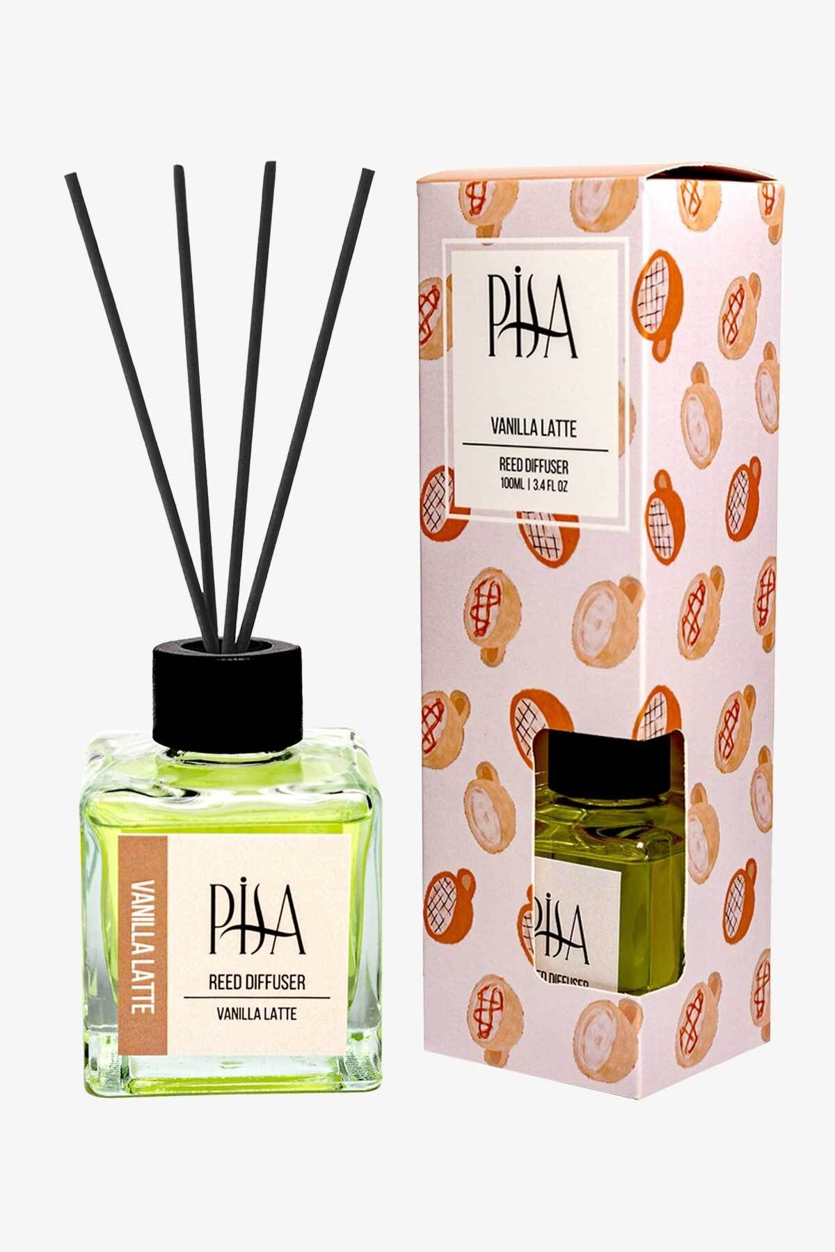 Vanilya Latte Çubuklu Oda Kokusu Vanilla Latte Reed Diffuser 100ml