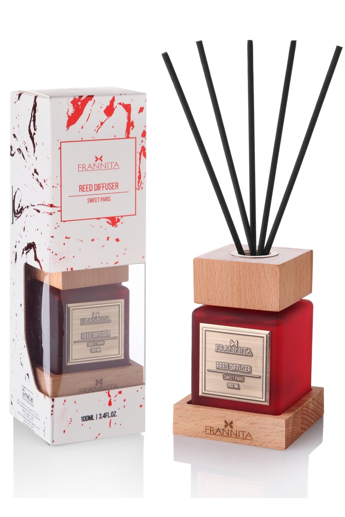 Sweet Paris Çubuklu Oda Kokusu Reed Diffuser 100ml