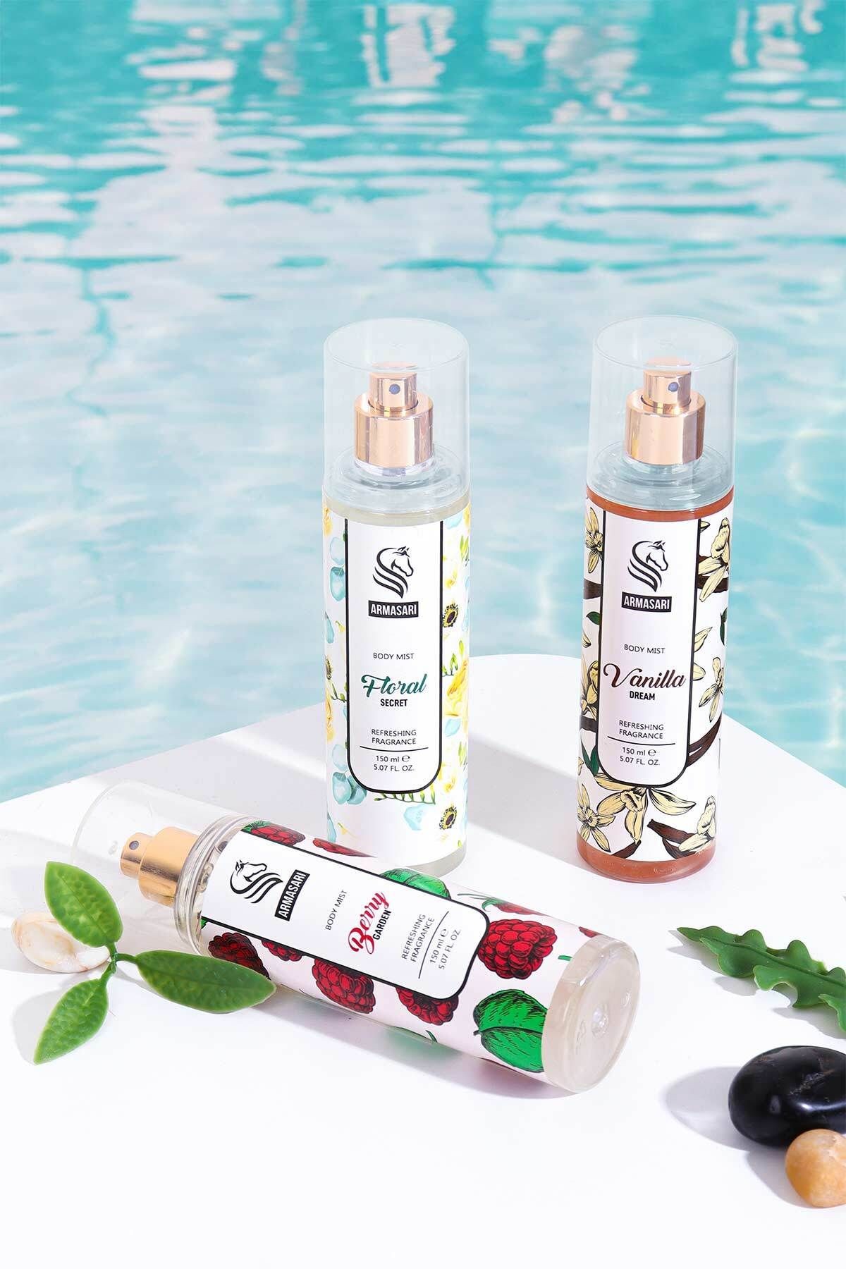Berry Garden Parfümlü Kadın Vücut Spreyi Vücut Kokusu Vücut Misti Body Mist Spray 150ml