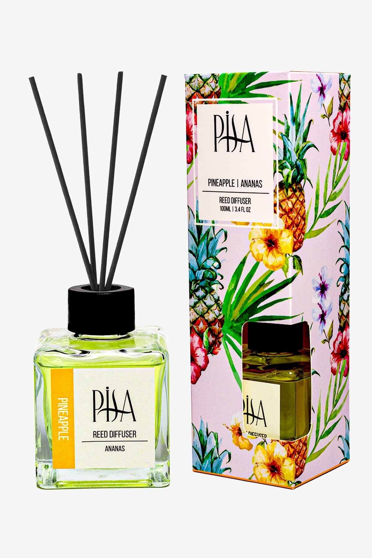 Ananas Çubuklu Oda Kokusu Pineapple Reed Diffuser 100ml