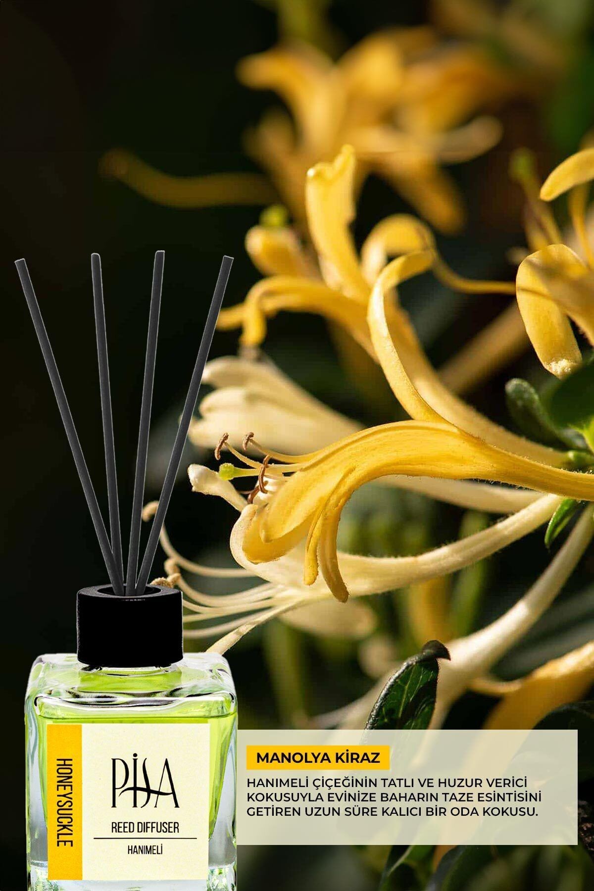 Hanımeli Çubuklu Oda Kokusu 100ml