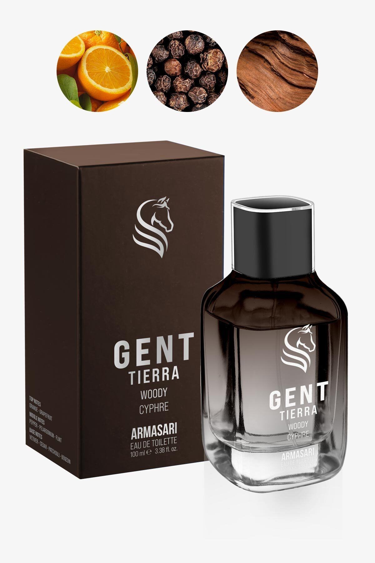 Gent Tierra Odunsu Uzun Süre Kalıcı 100 ml Edt Erkek Parfüm