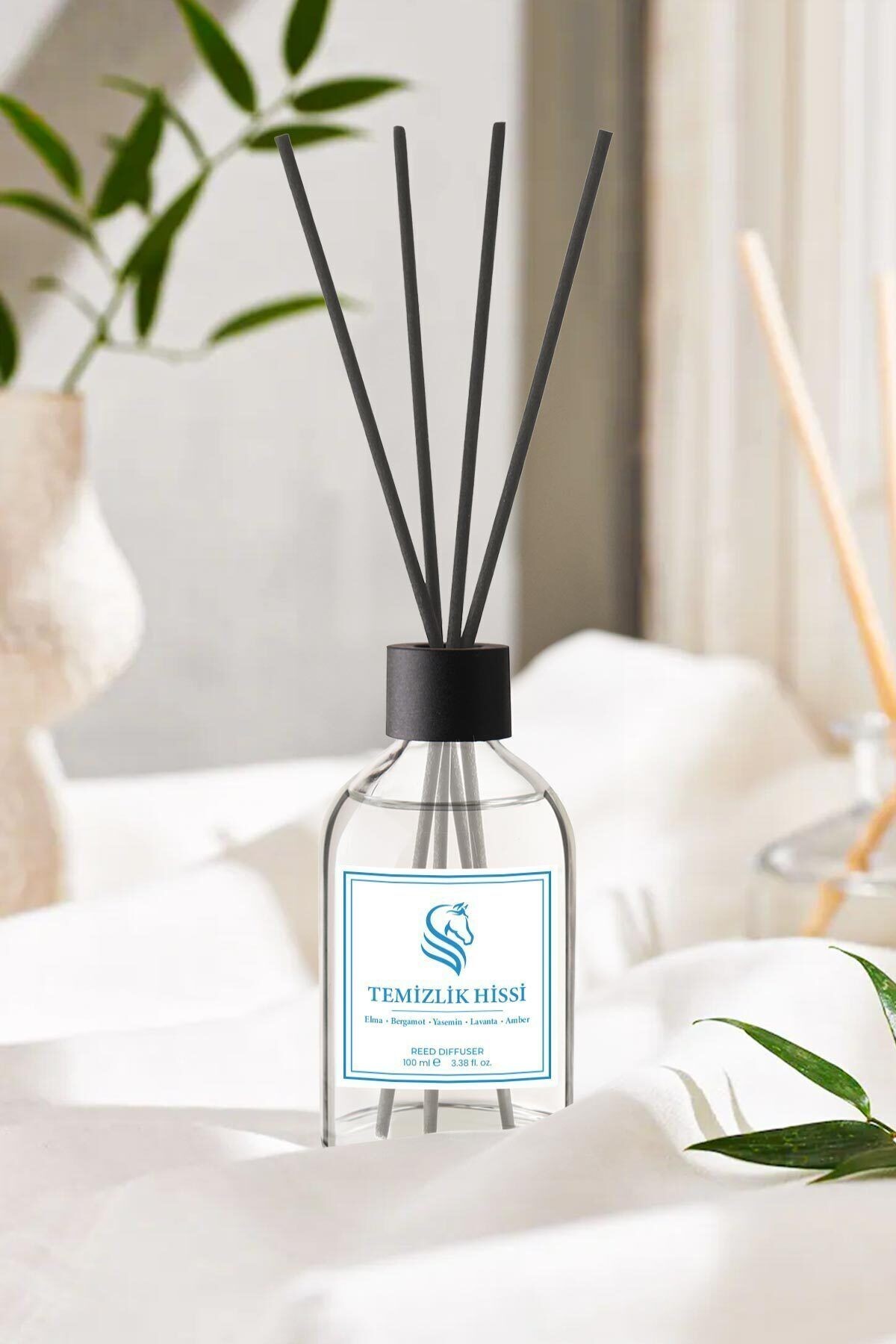 Çiçeksi Temizlik Hissi Çubuklu Oda Kokusu Clean Breeze Reed Diffuser 100ml
