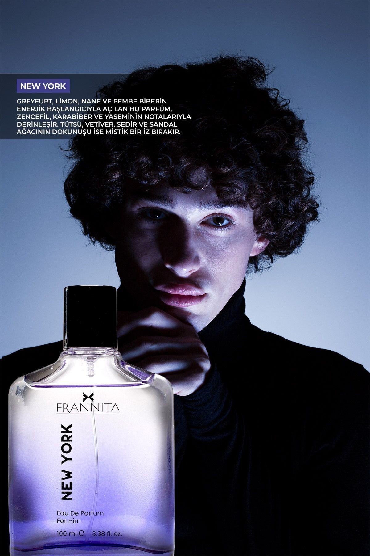 New York Bleu De C. Odunsu Kalıcı 100ml Edp Erkek Parfüm