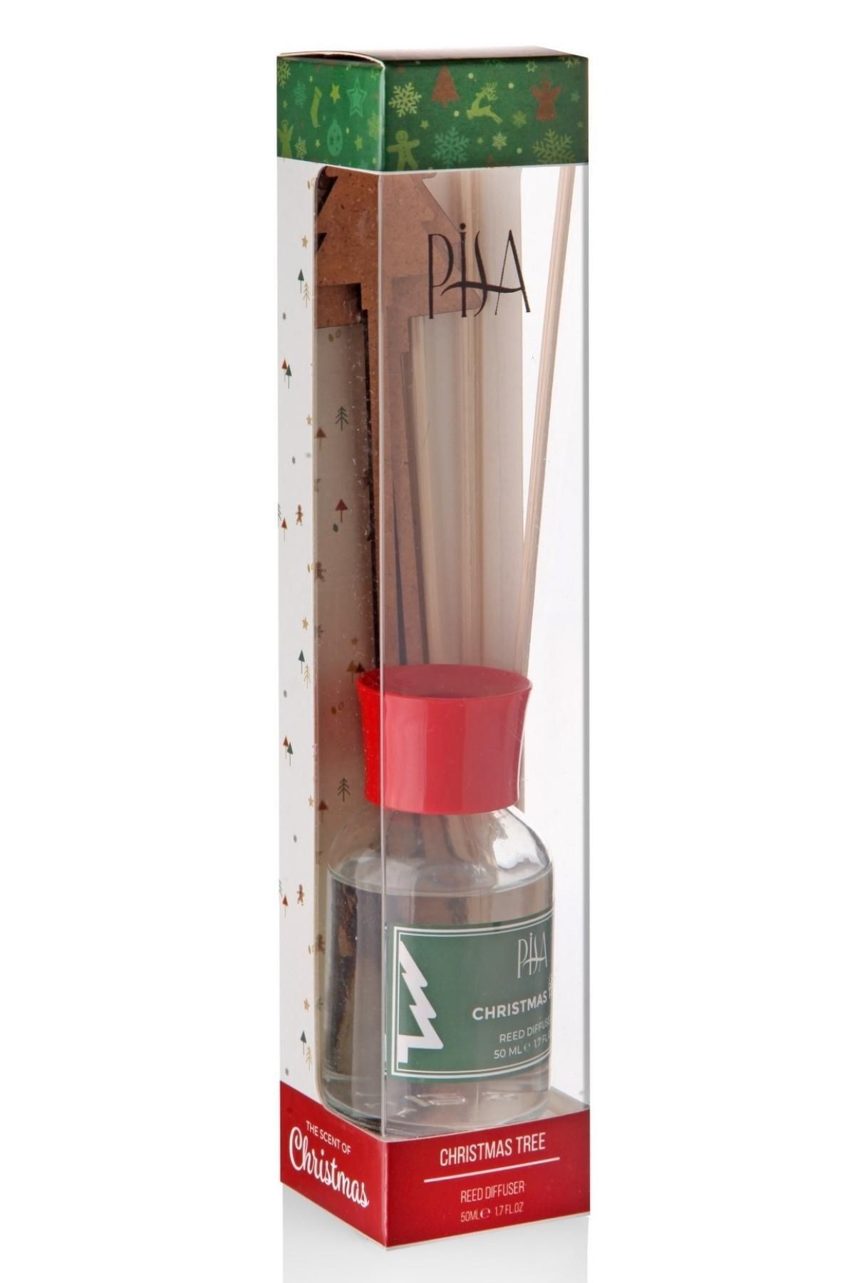 Yeni Yıl Yılbaşı Özel Bambu Çubuklu Christmas Tree Oda Kokusu-50ML