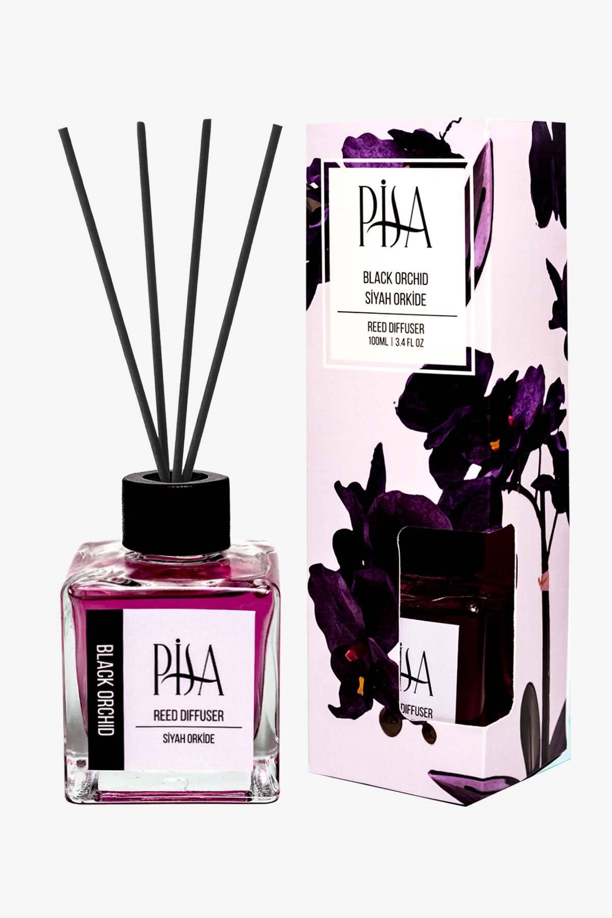 Siyah Orkide Çubuklu Oda Kokusu Black Orchid Reed Diffuser 100ml