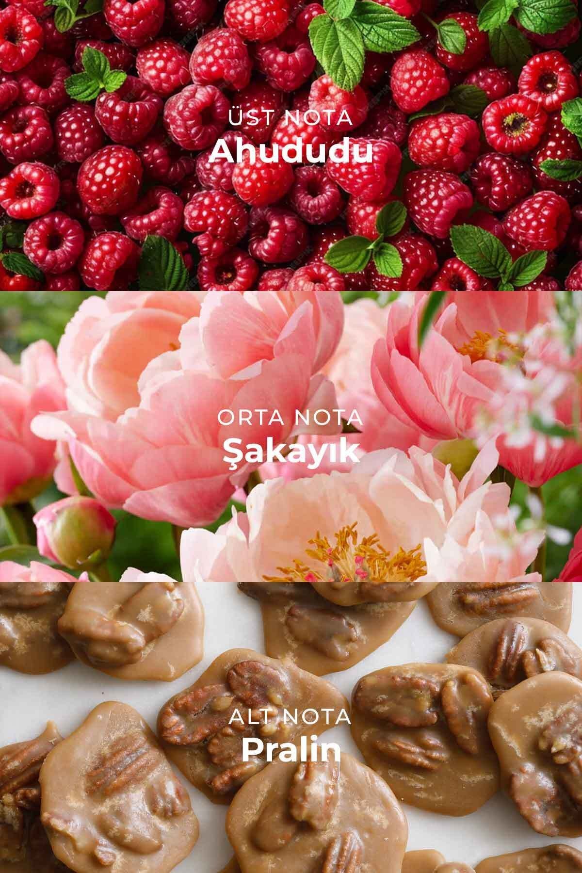 Peony Rose Parfümlü Kadın Vücut Spreyi Vücut Kokusu Vücut Misti Body Mist Spray 150ml