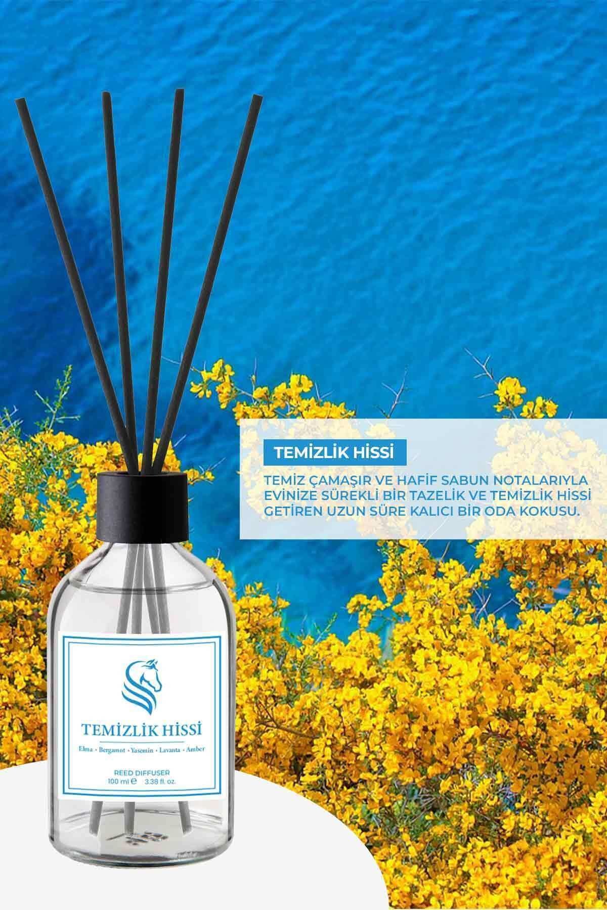 Çiçeksi Temizlik Hissi Çubuklu Oda Kokusu Clean Breeze Reed Diffuser 100ml